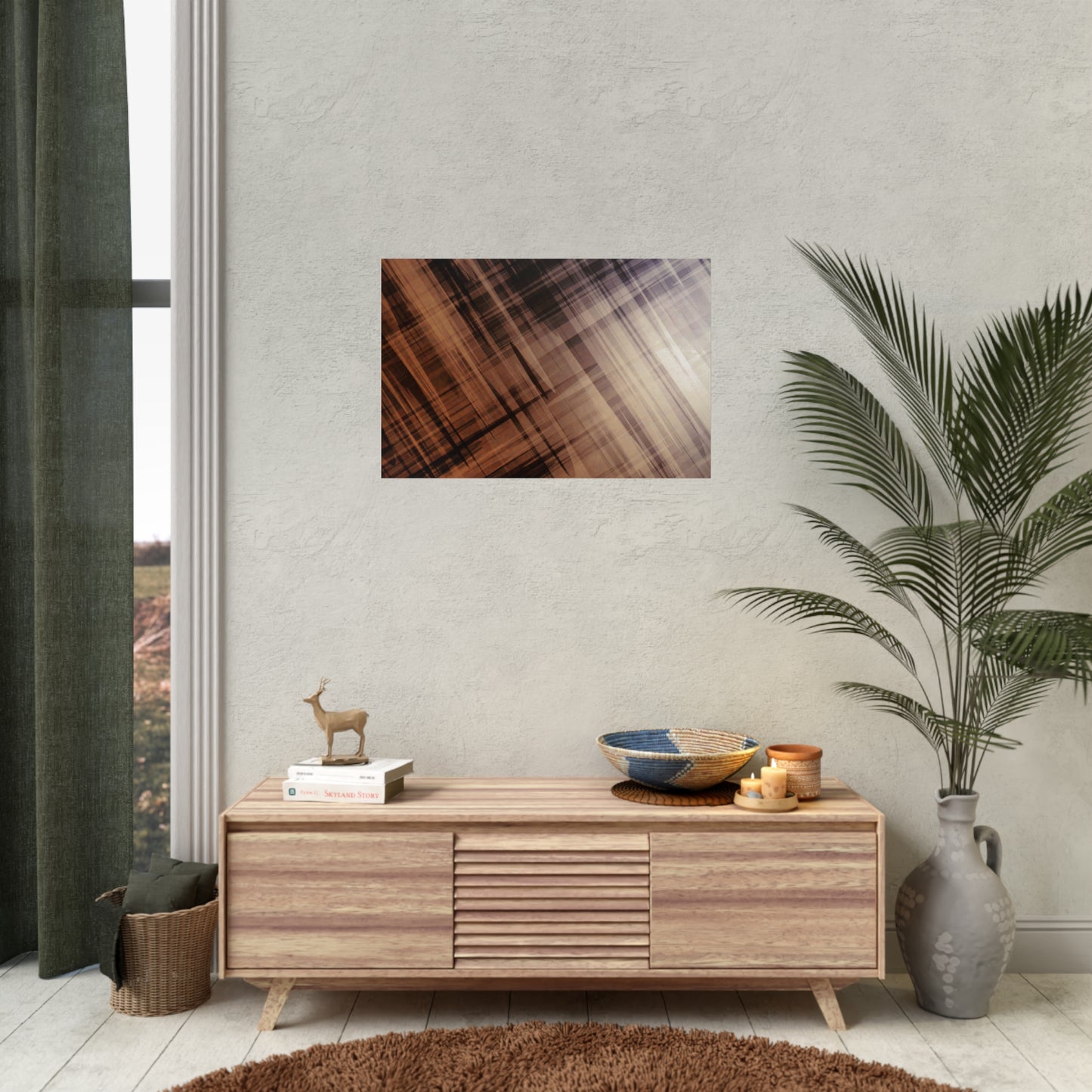 Abstract Rolled Posters