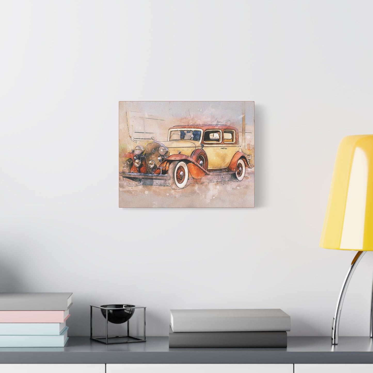 Cadillac Matte Canvas, Stretched, 1.25"