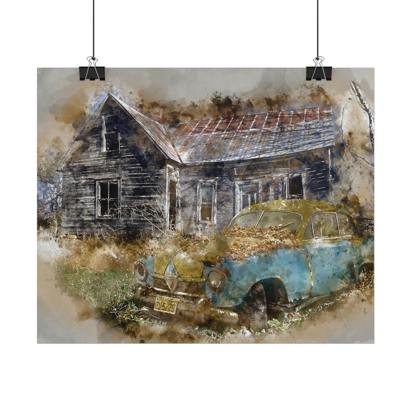 Old Barn Rolled Posters