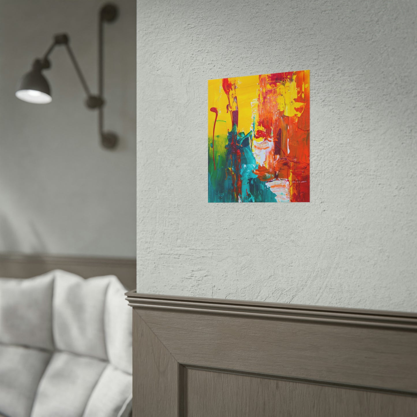 Abstract Rolled Posters