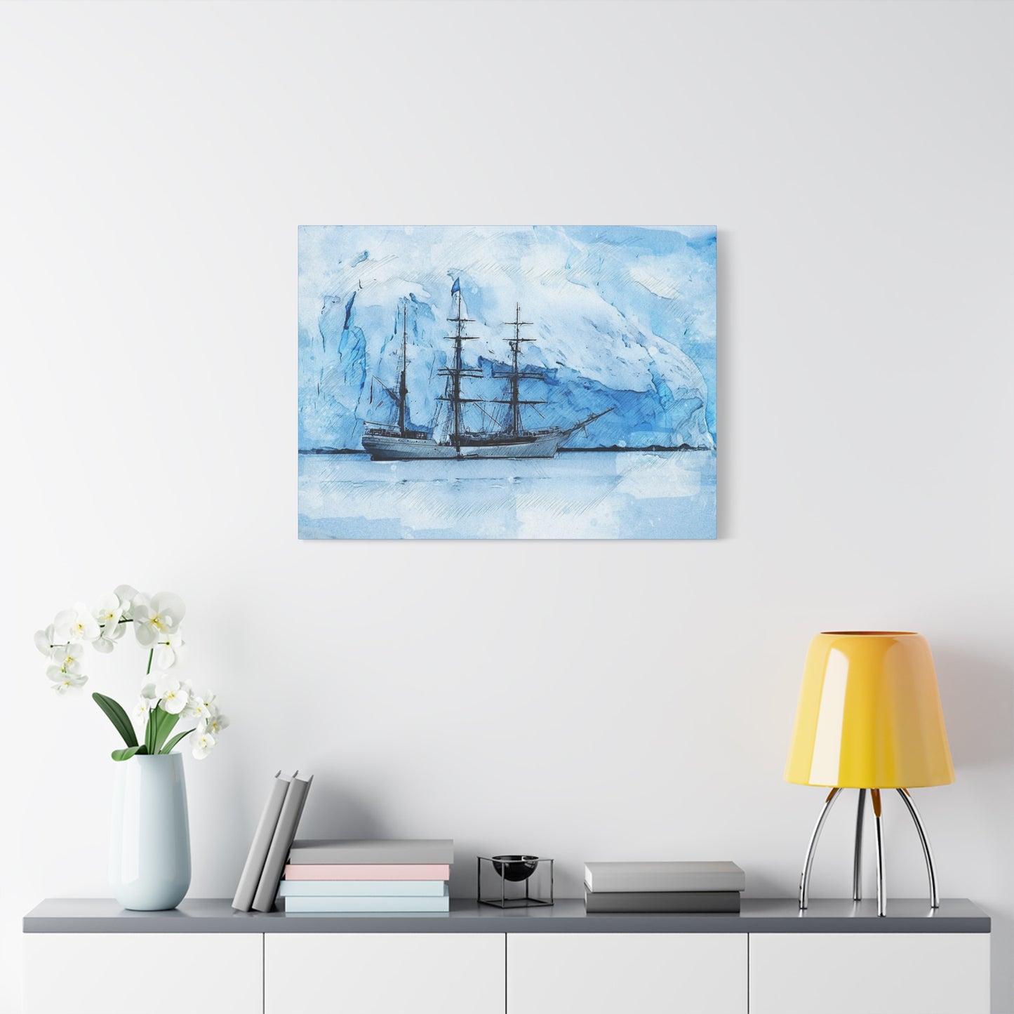Ship Matte Canvas, Stretched, 1.25"