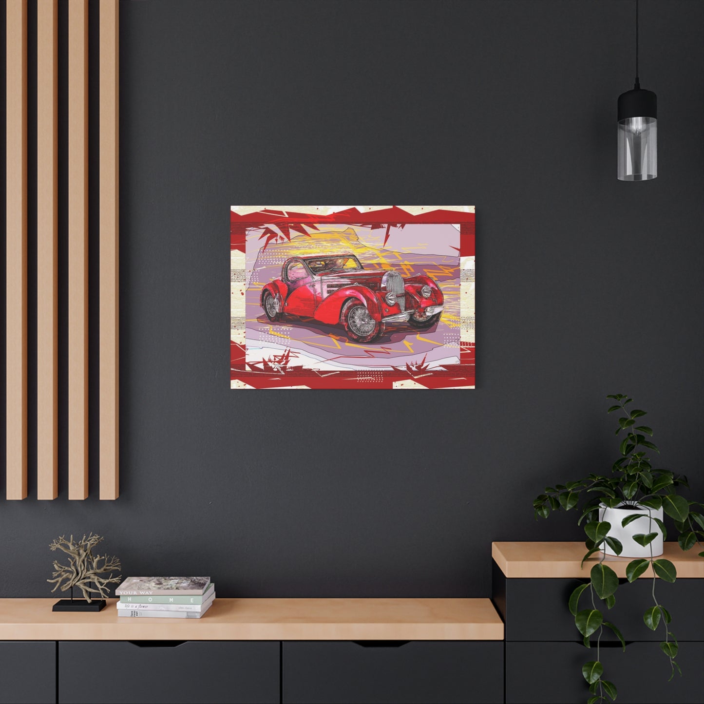 Bugatti Matte Canvas, Stretched, 1.25"