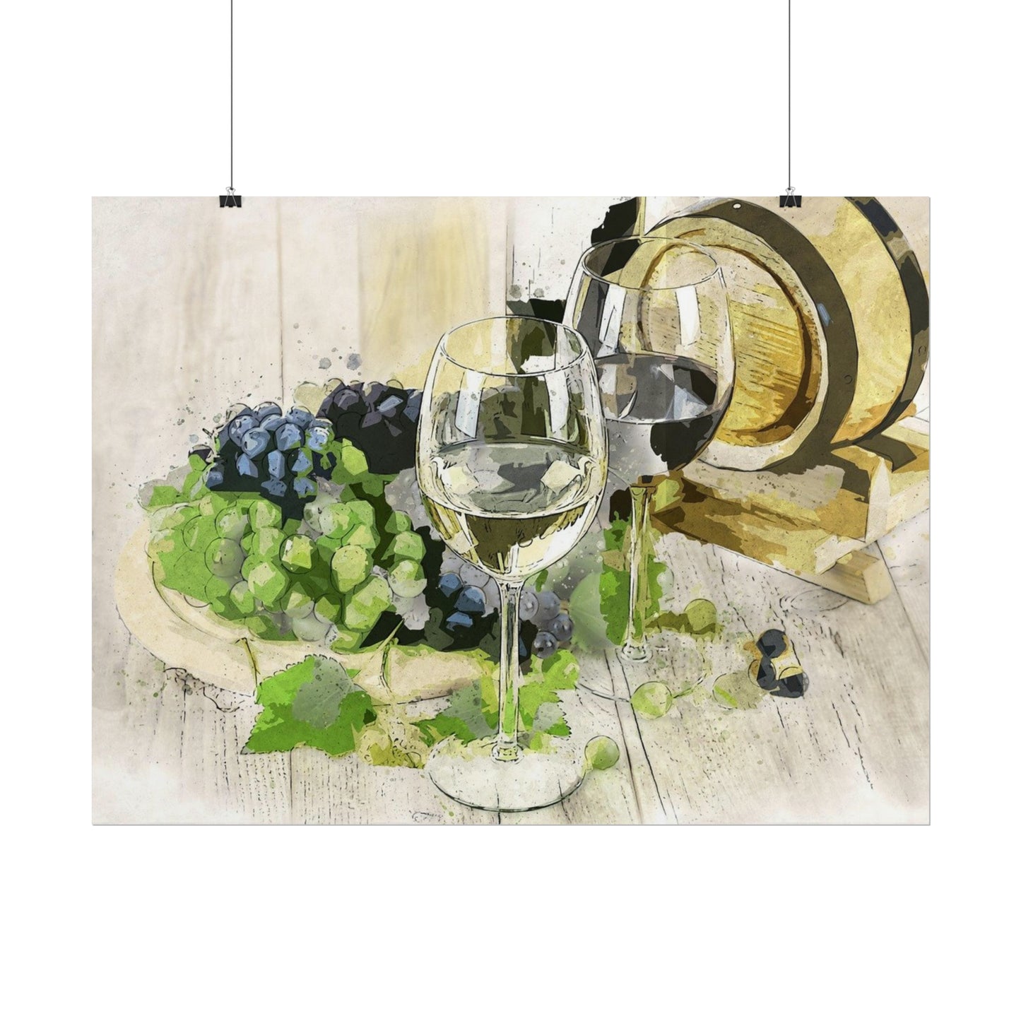 Wine Rolled Posters