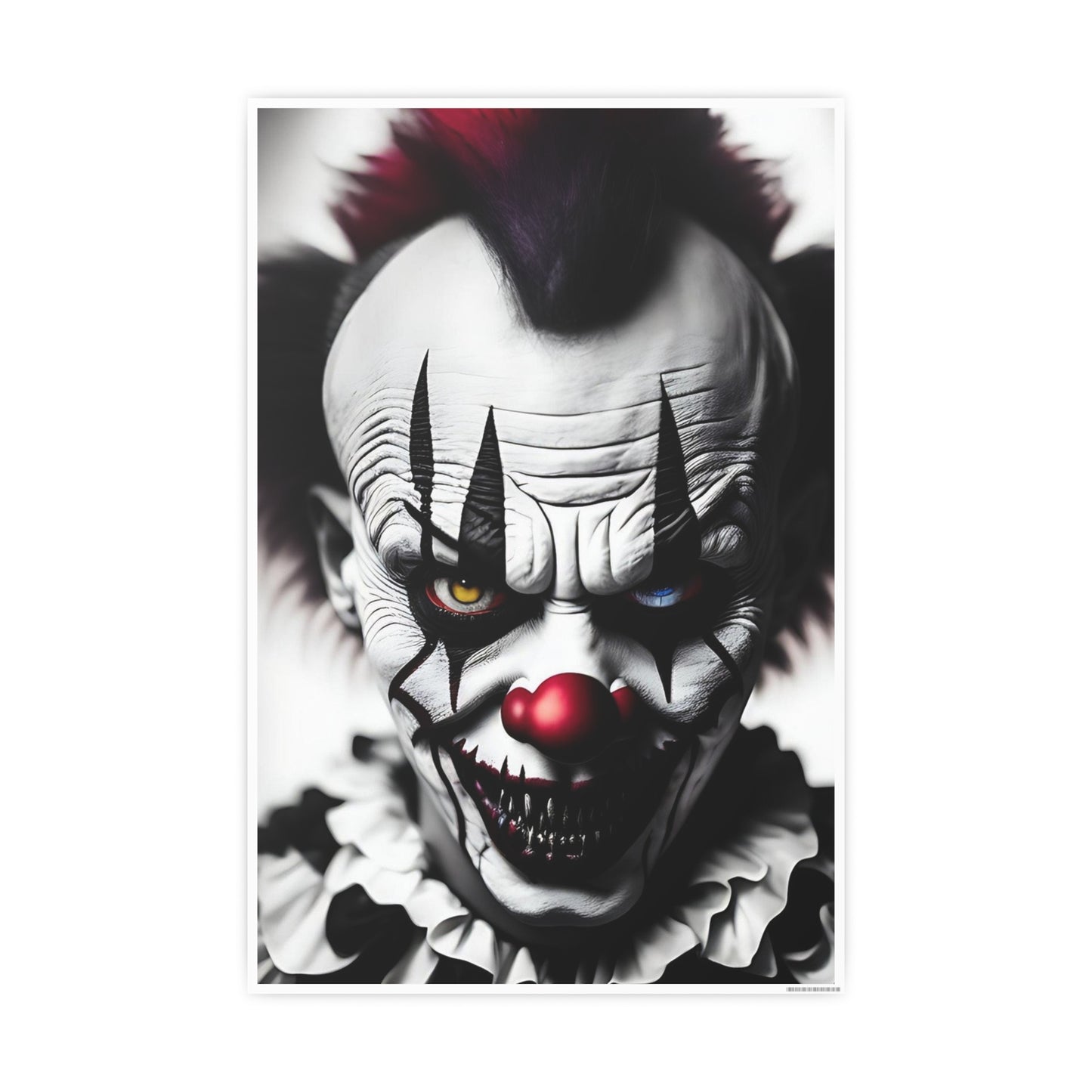 Clown AI Gen Photo Art Paper Posters