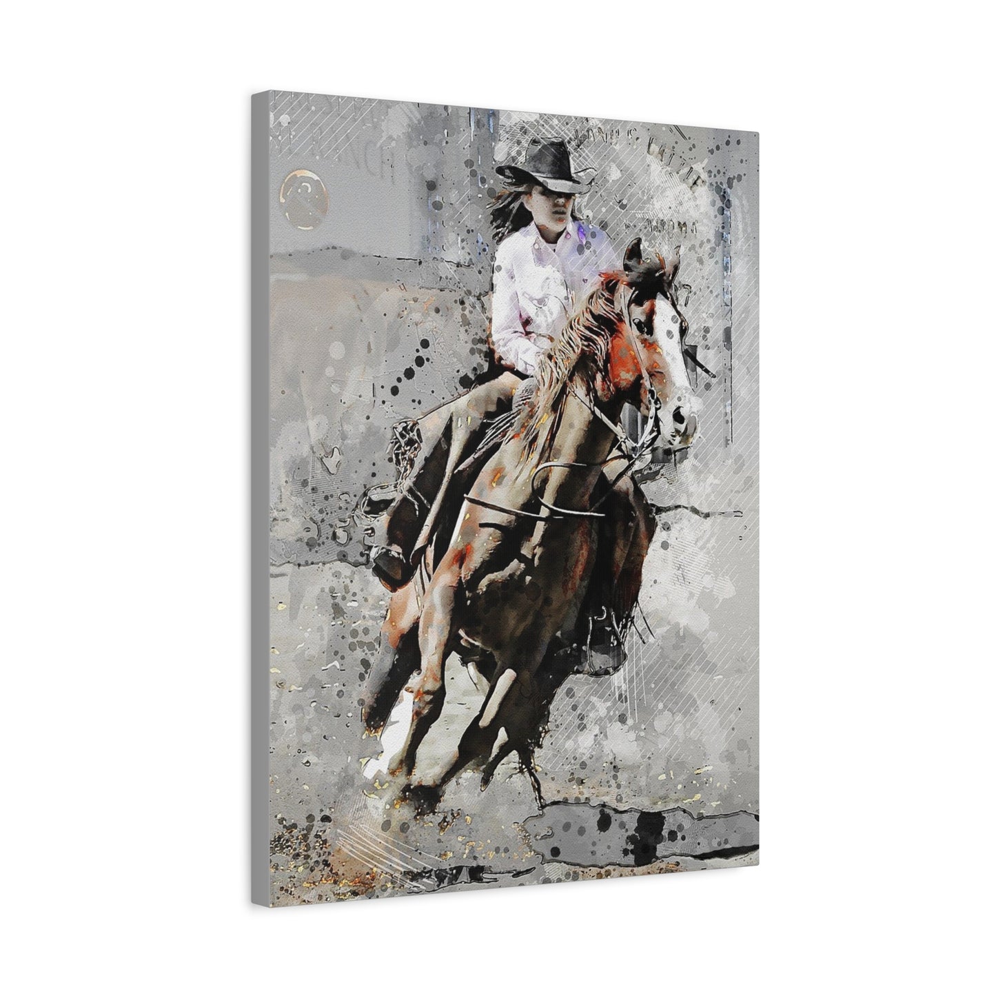 Rodeo Matte Canvas, Stretched, 1.25"