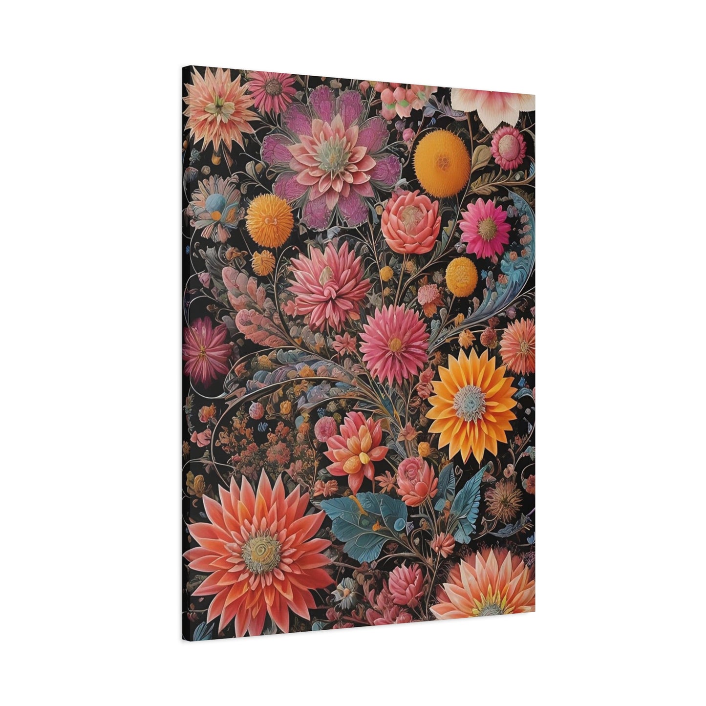 Flowers AI Gen Matte Canvas, Stretched, 1.25"