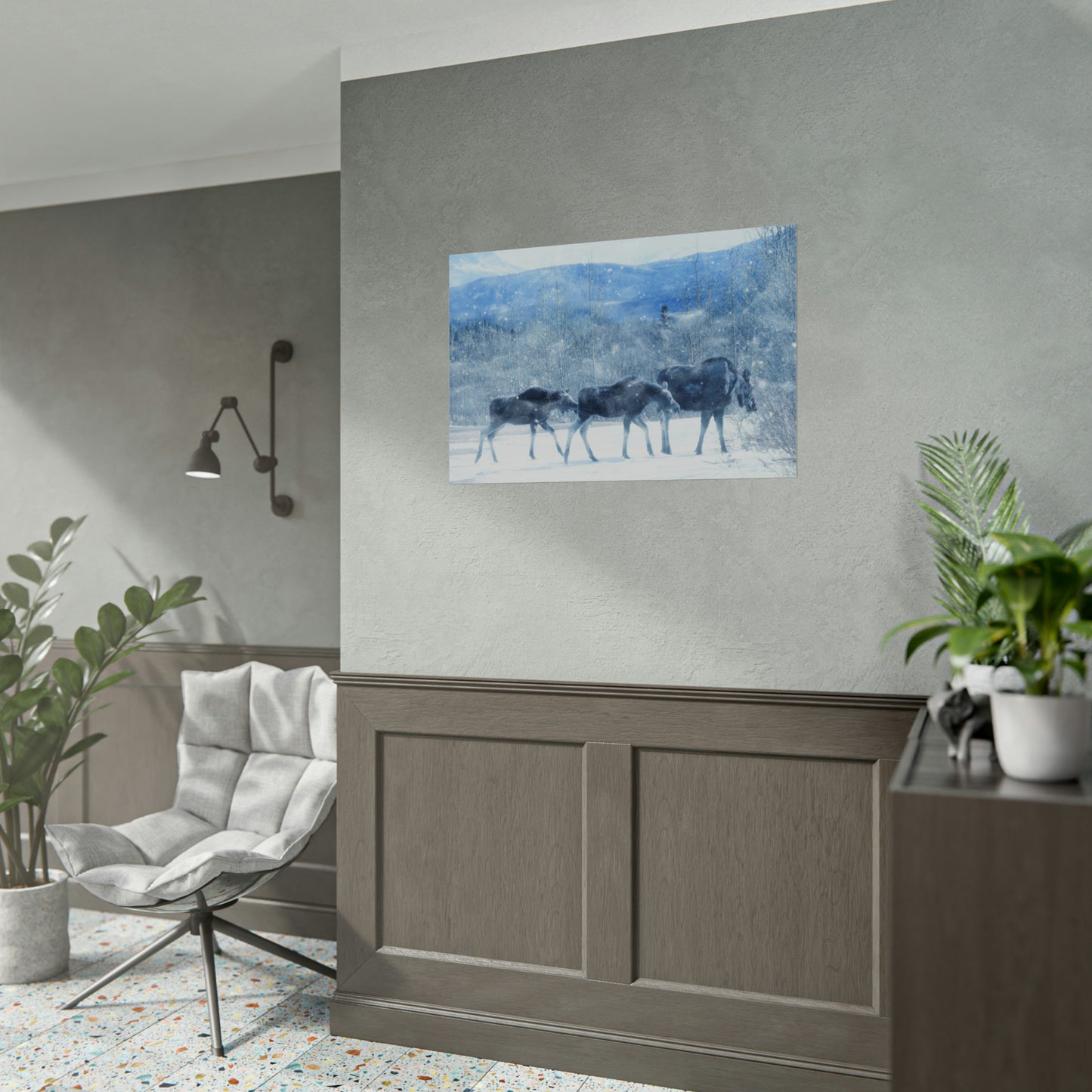 Moose Rolled Posters