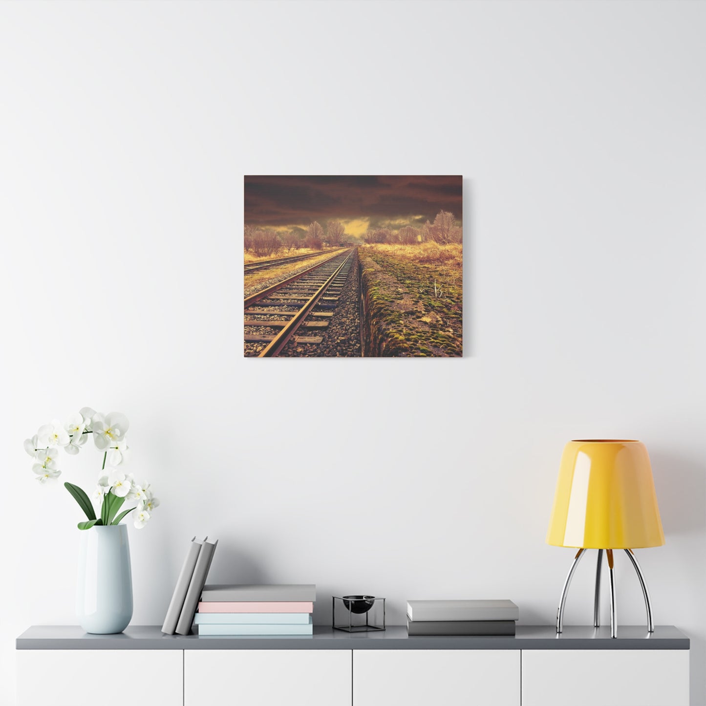 Tracks Matte Canvas, Stretched, 1.25"