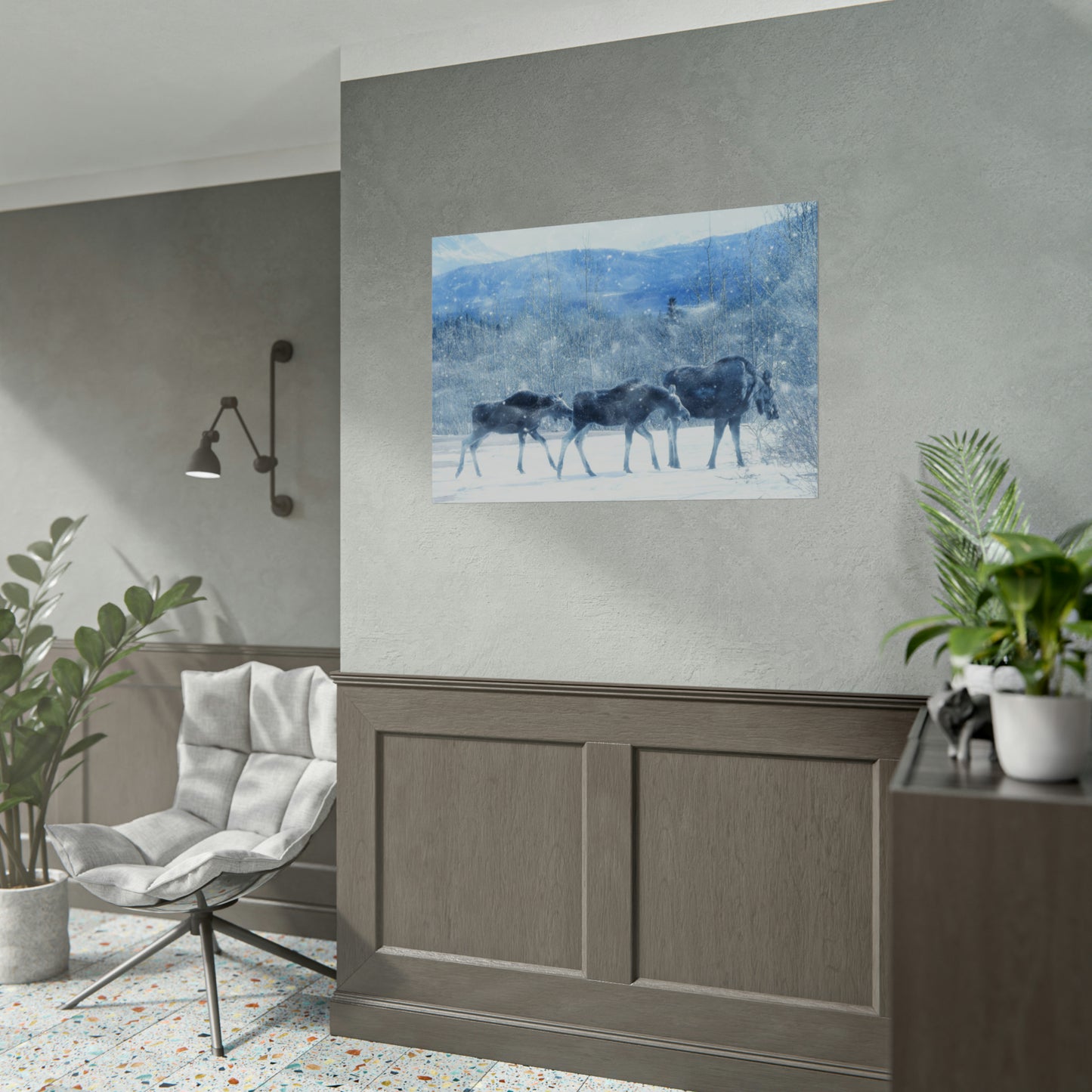 Moose Rolled Posters