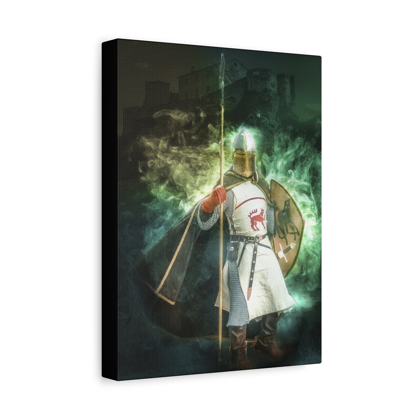 Knight Matte Canvas, Stretched, 1.25"