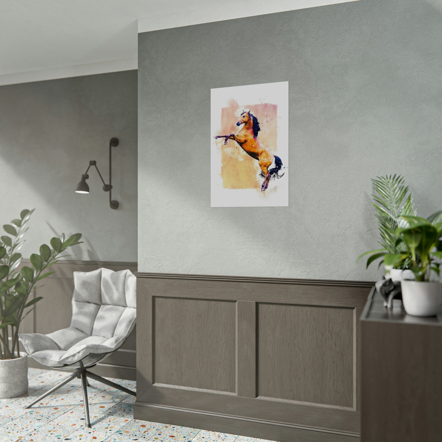 Horse Rolled Posters