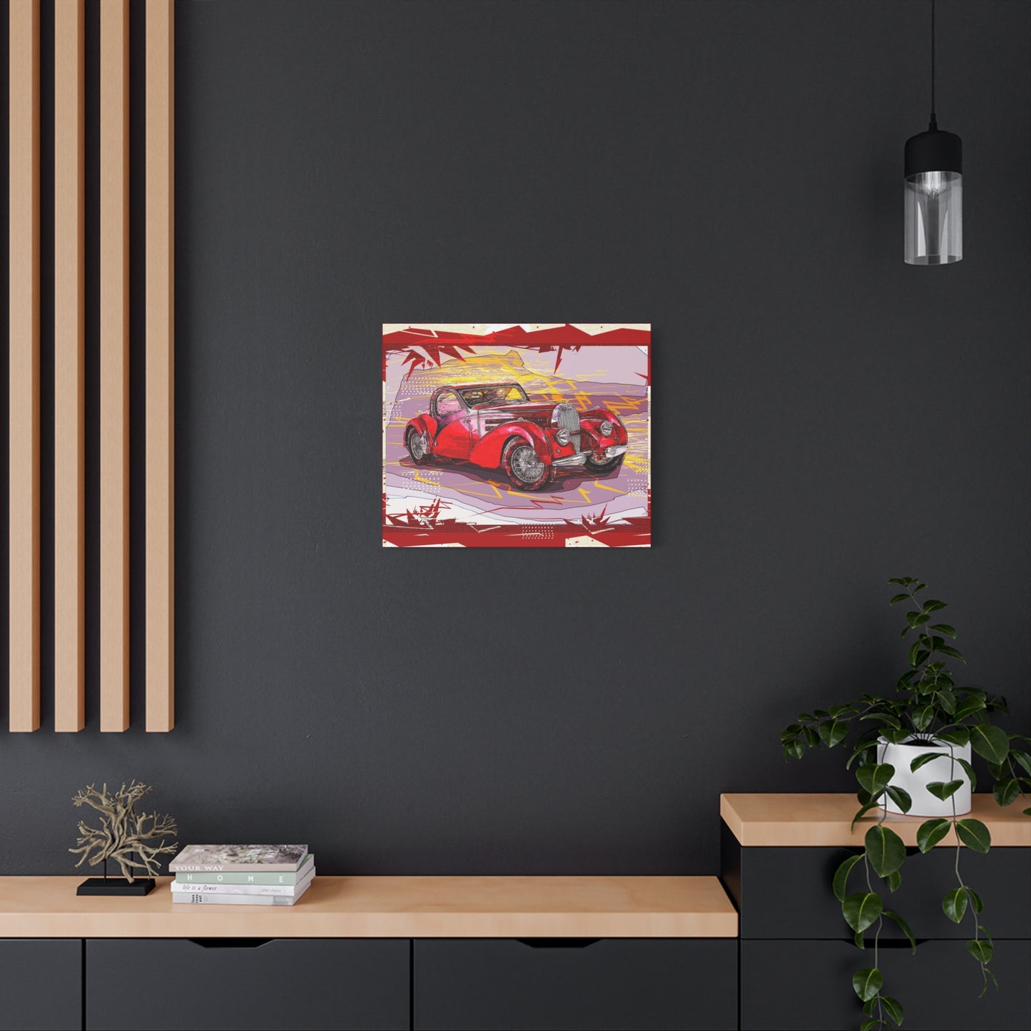 Bugatti Matte Canvas, Stretched, 1.25"