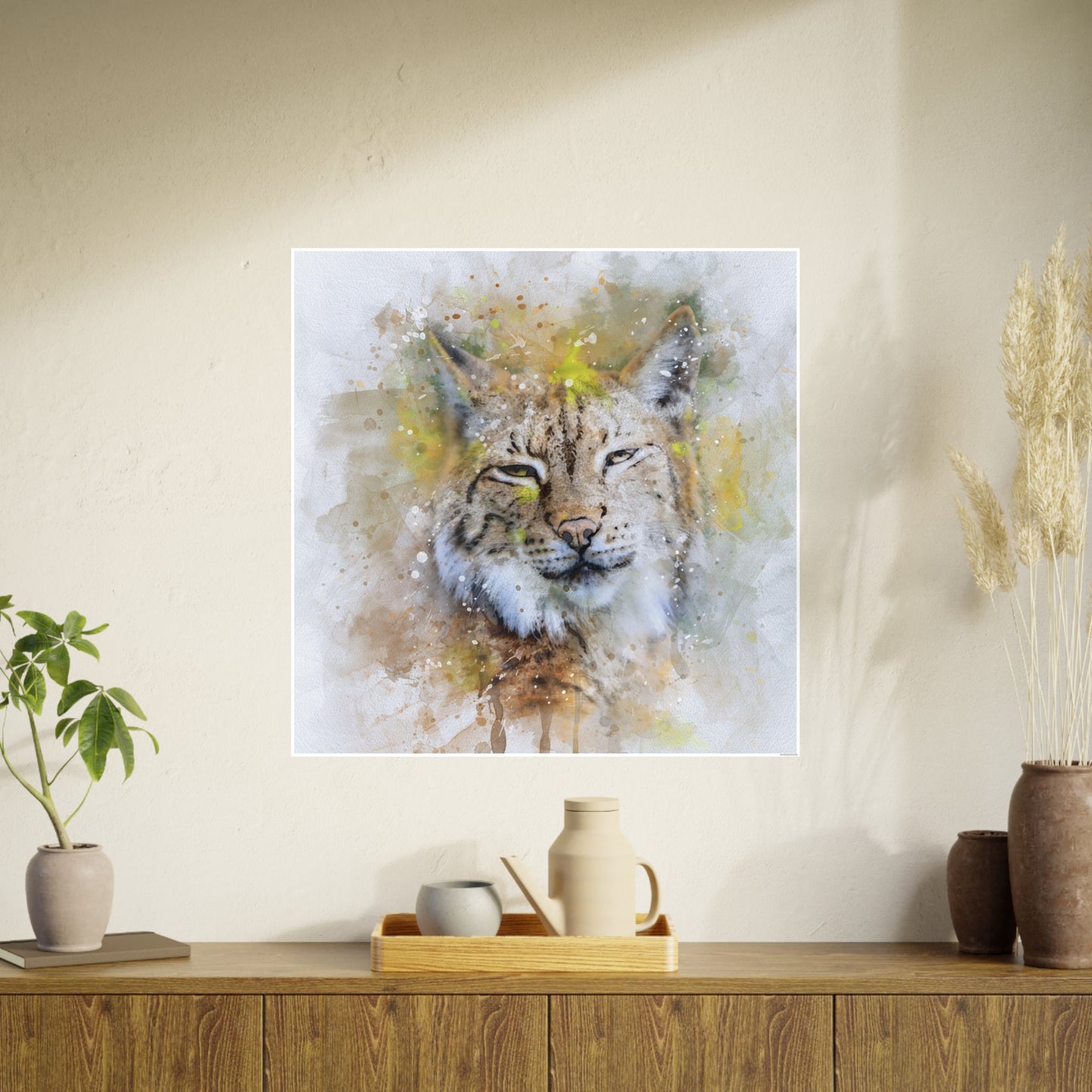 Bobcat Photo Art Paper Posters