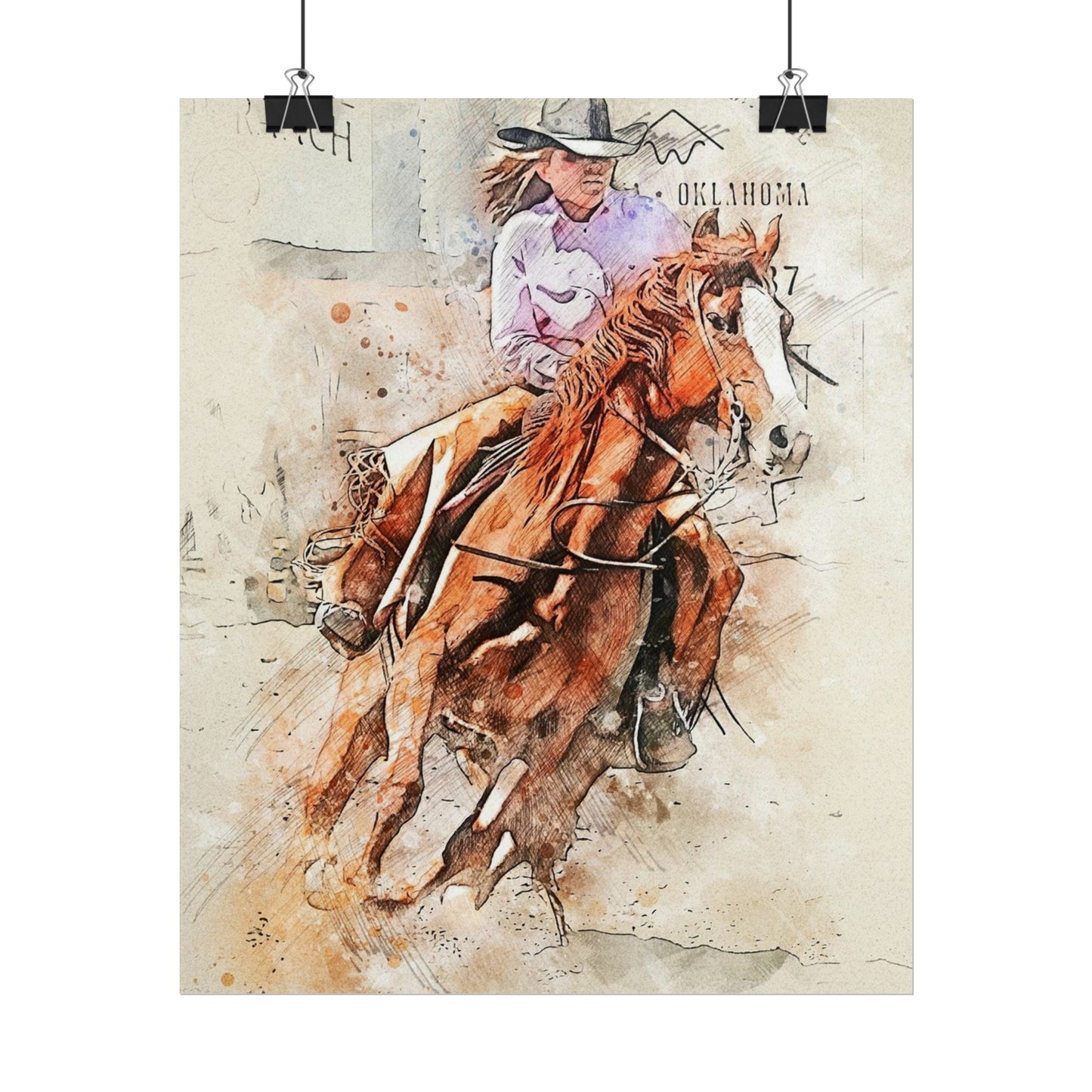 Rodeo Rolled Posters