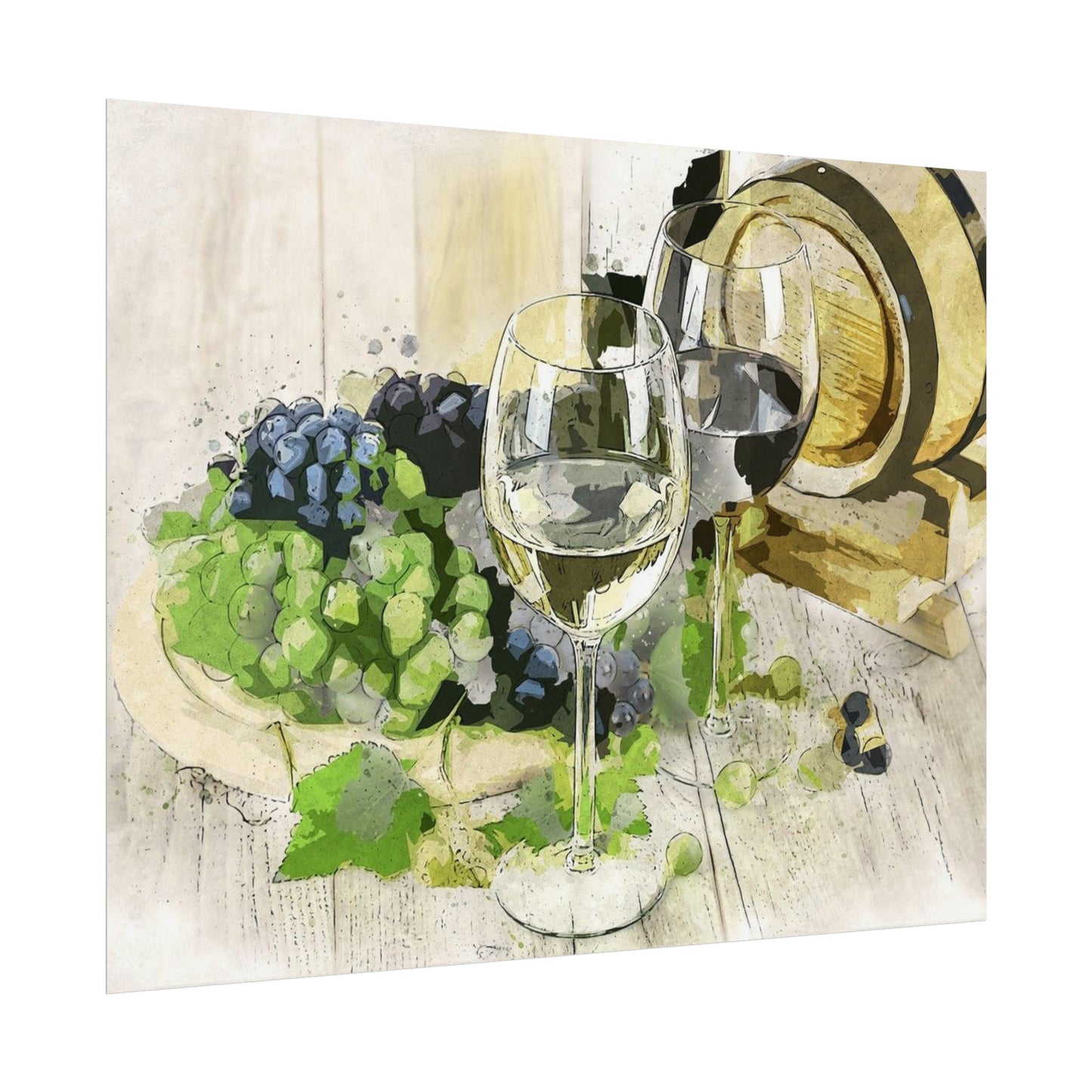 Wine Rolled Posters