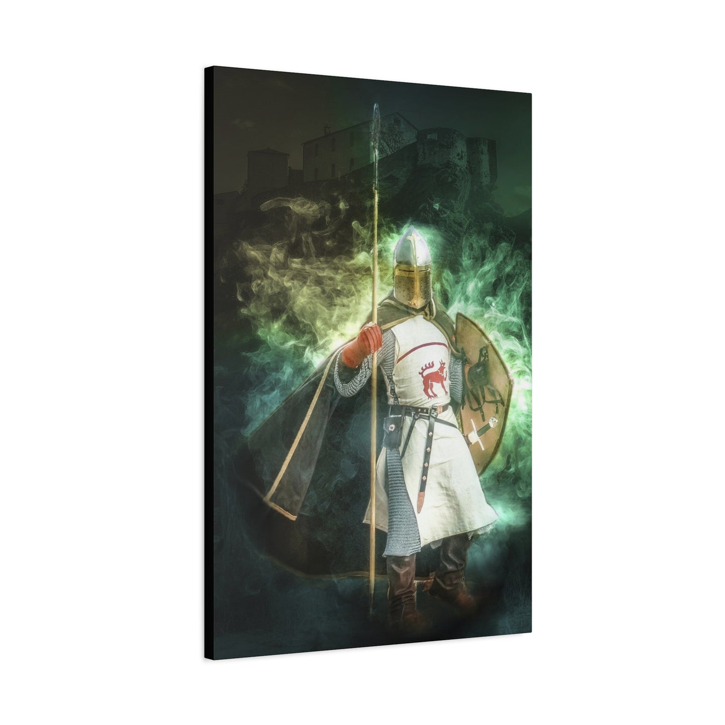 Knight Matte Canvas, Stretched, 1.25"