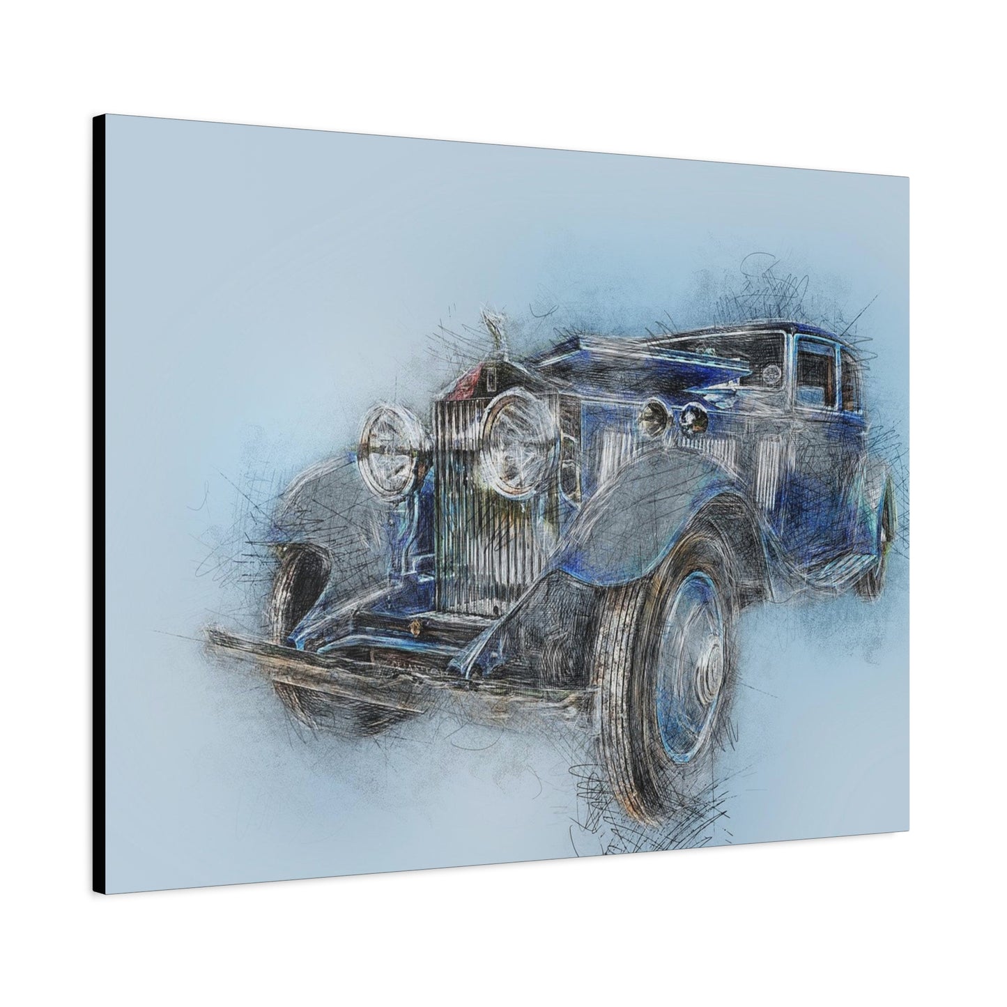Old Car Matte Canvas, Stretched, 1.25"