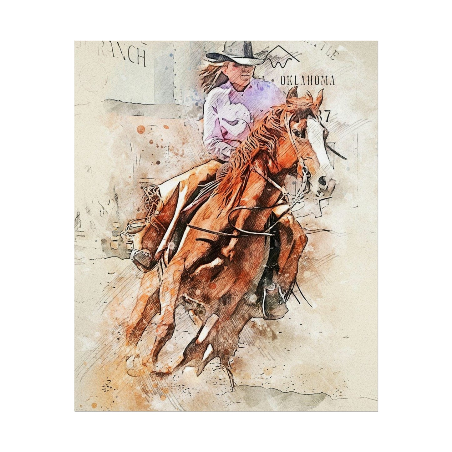 Rodeo Rolled Posters
