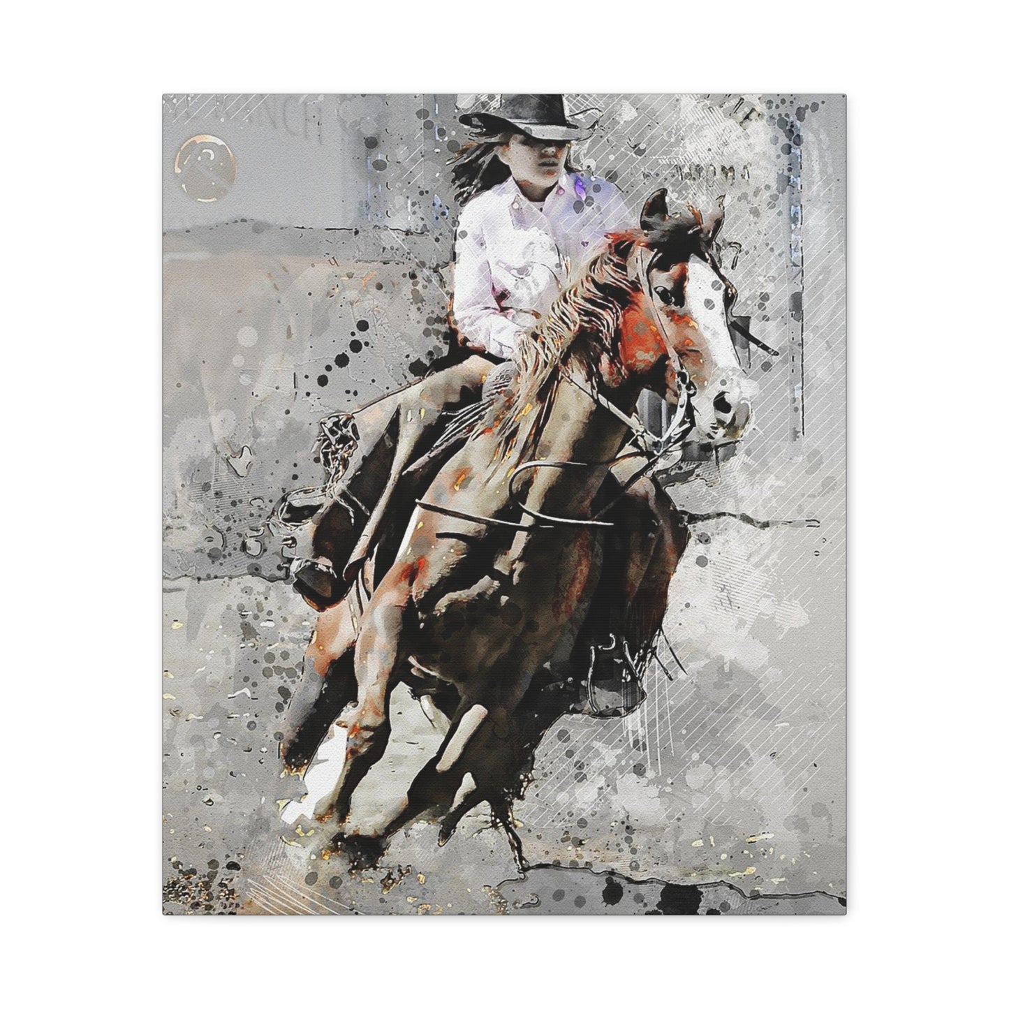 Rodeo Matte Canvas, Stretched, 1.25"