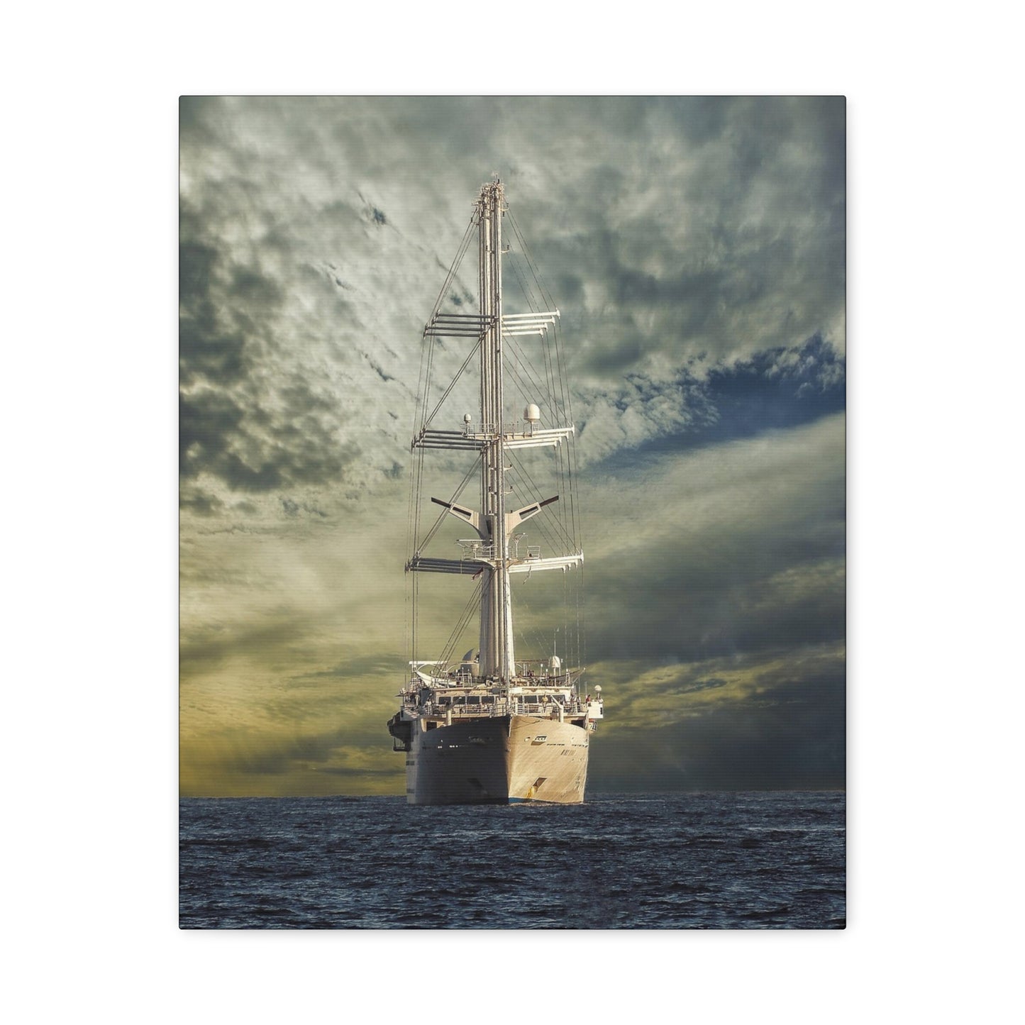 Ship Matte Canvas, Stretched, 1.25"