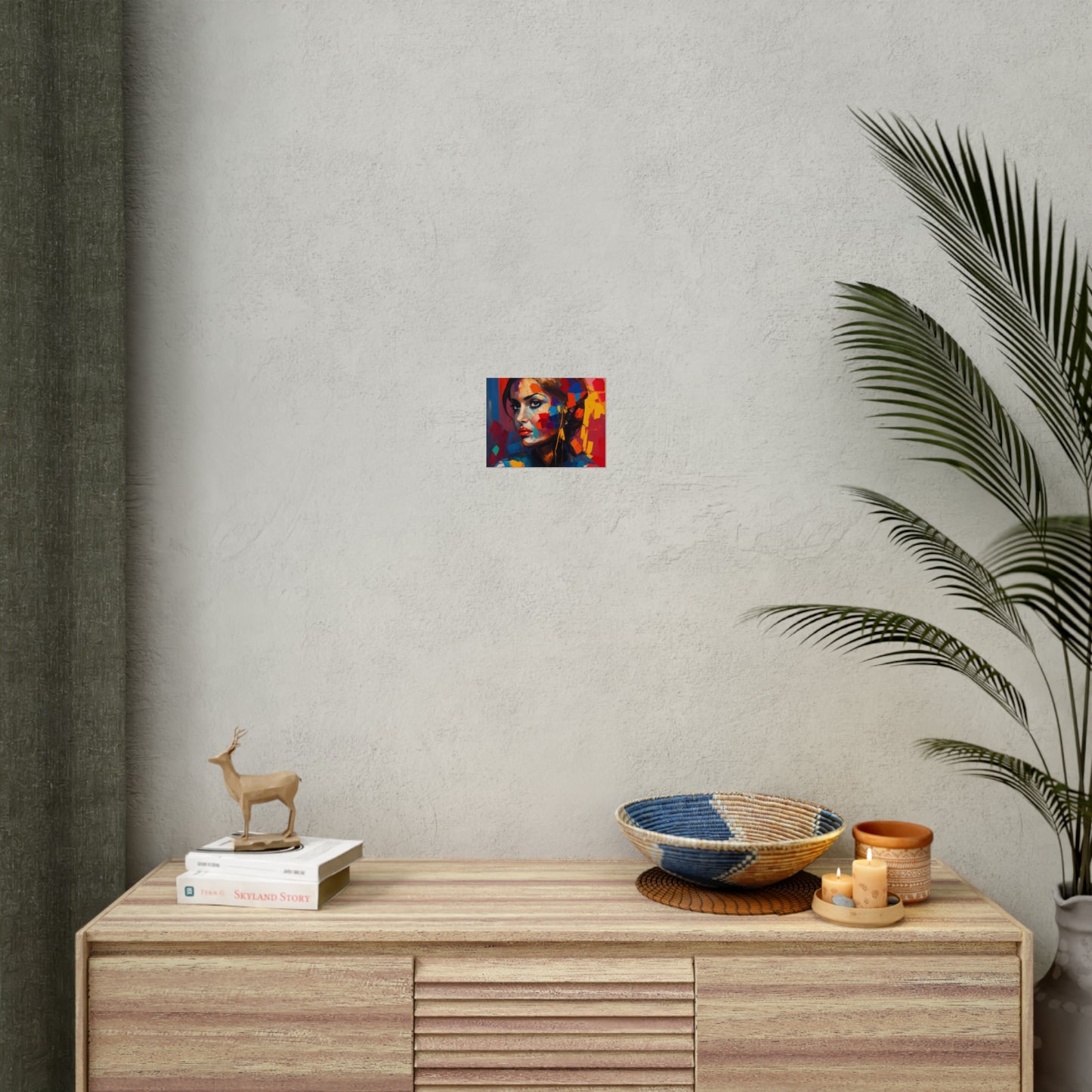 Woman AI Gen Rolled Posters