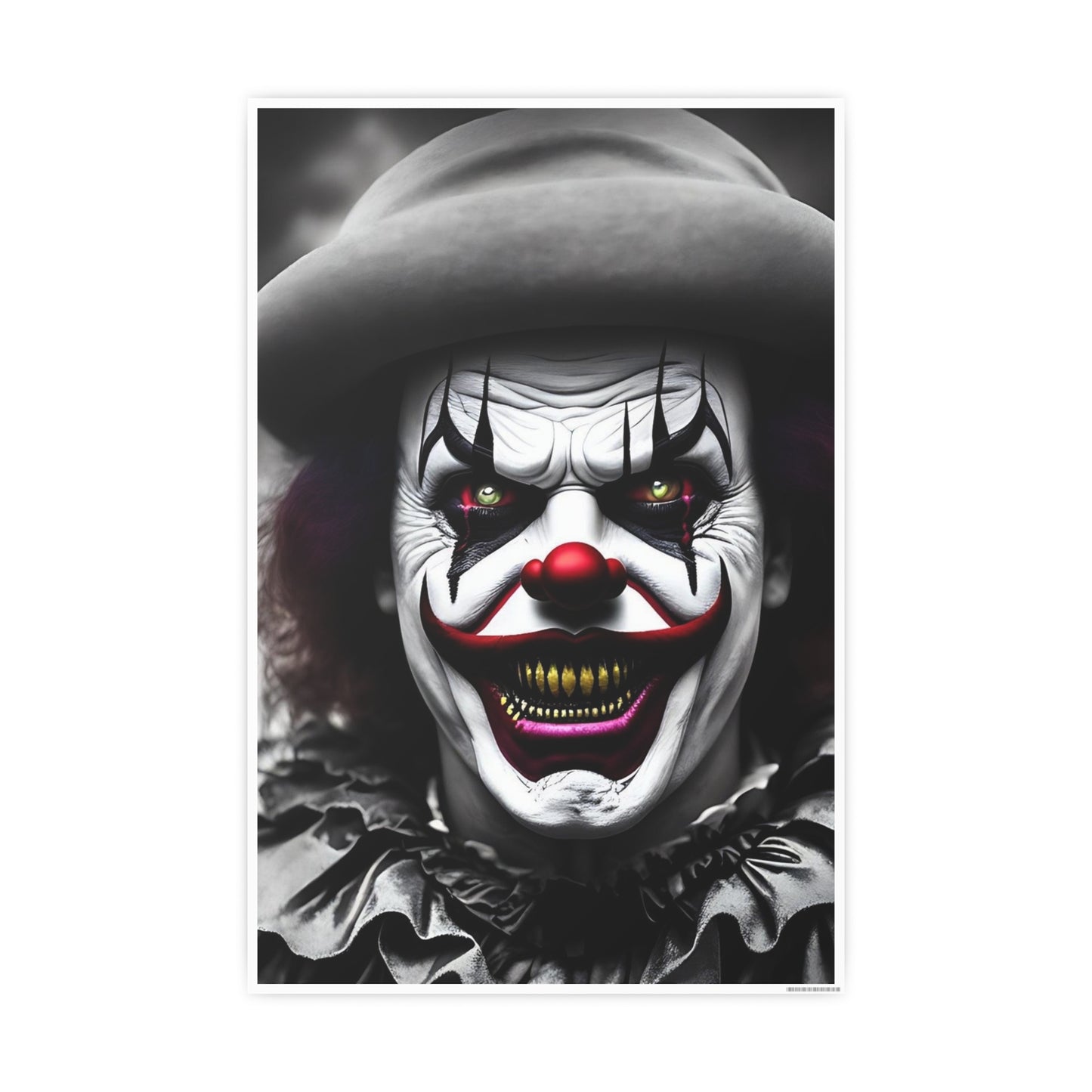 Clown AI Gen Photo Art Paper Posters