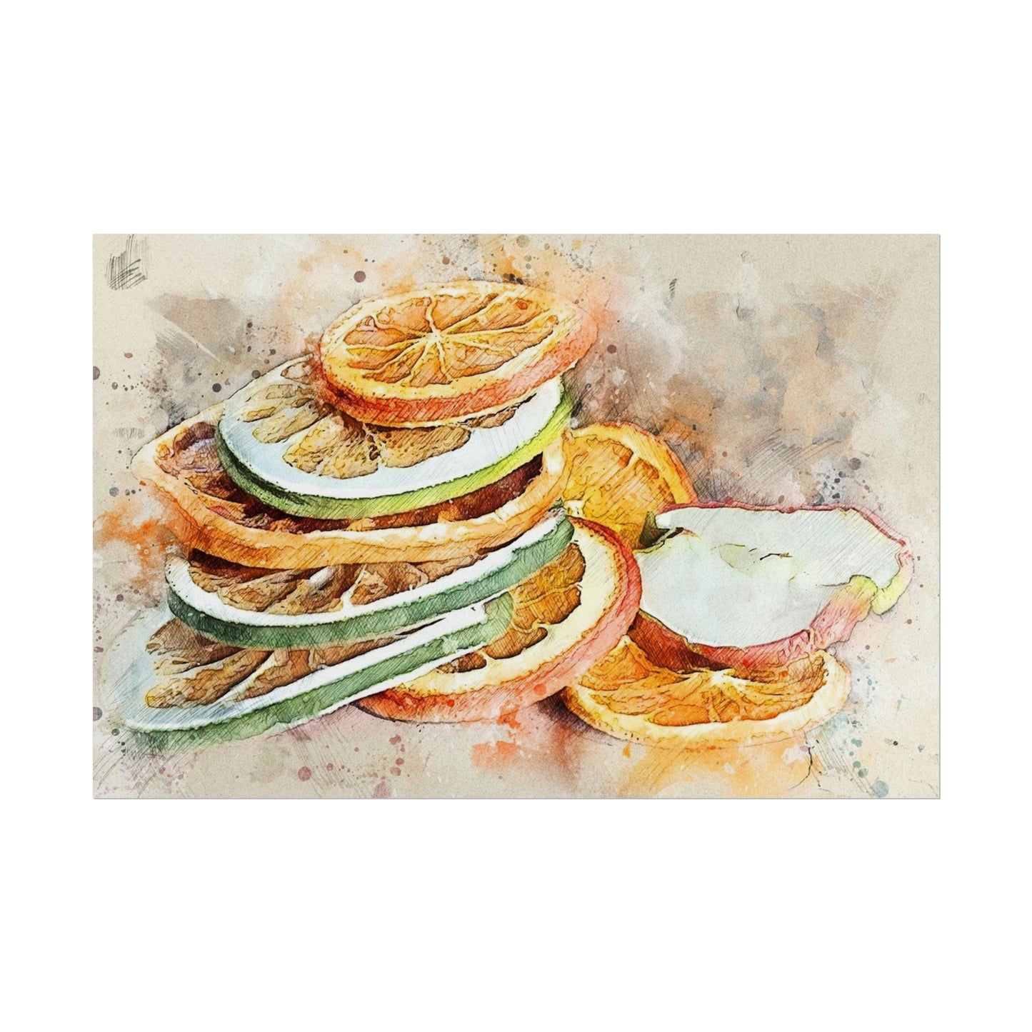 fruits Rolled Posters