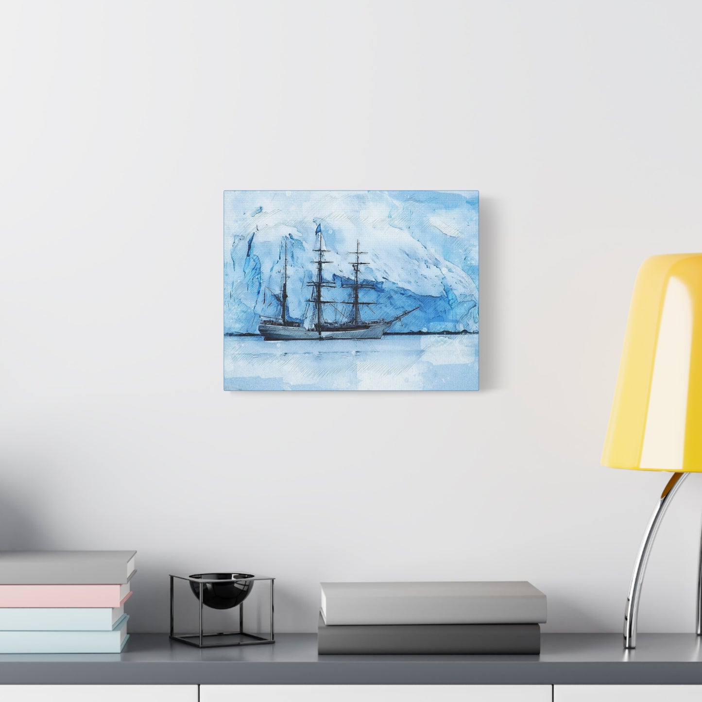 Ship Matte Canvas, Stretched, 1.25"