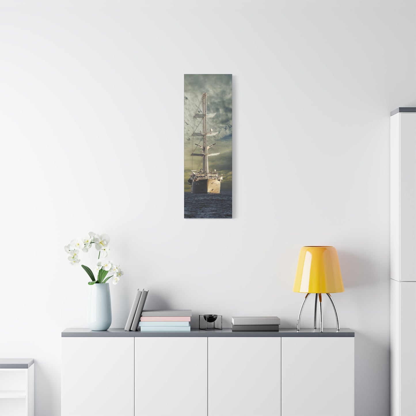 Ship Matte Canvas, Stretched, 1.25"