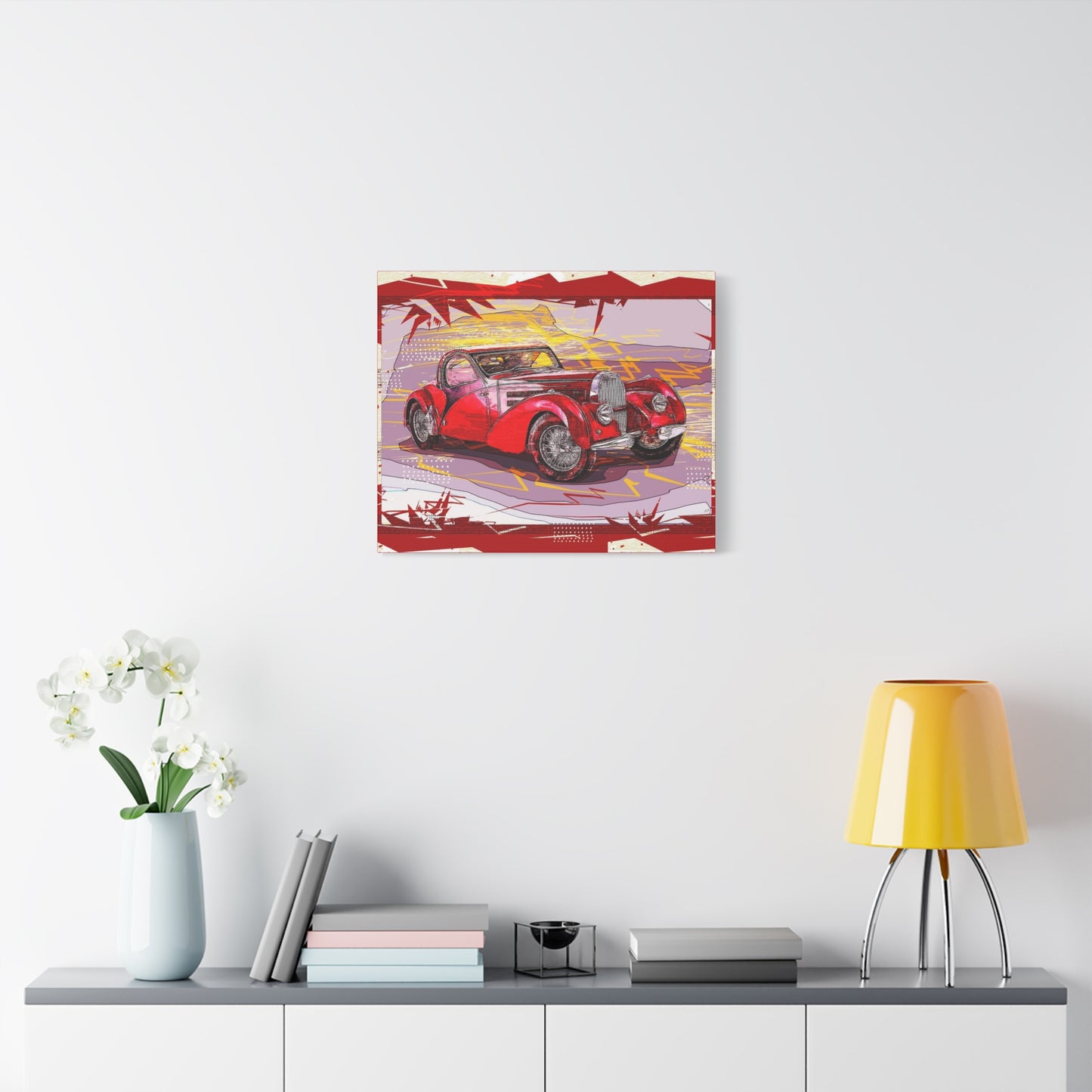 Bugatti Matte Canvas, Stretched, 1.25"
