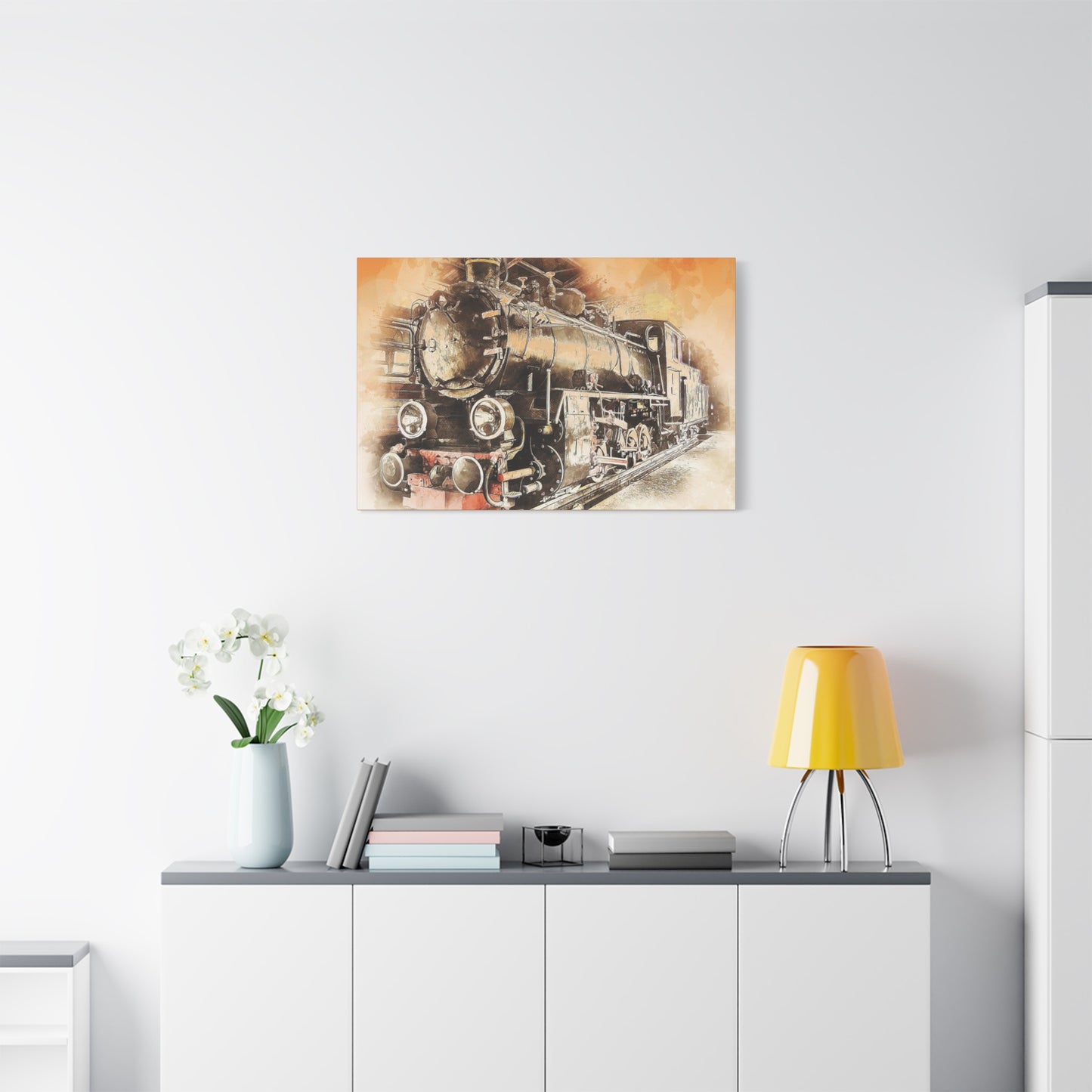 Locomotive Matte Canvas, Stretched, 1.25"