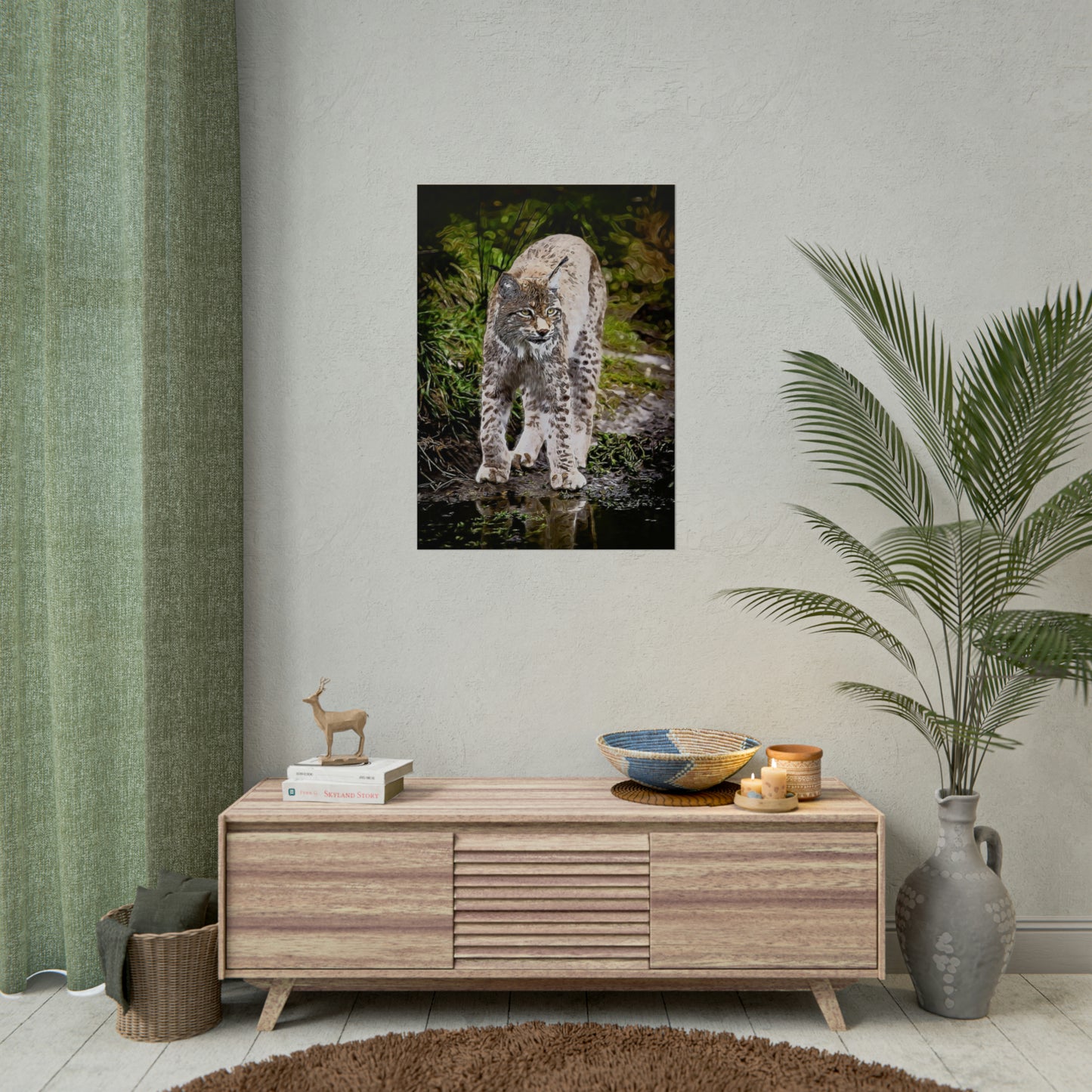 Bobcat Rolled Posters
