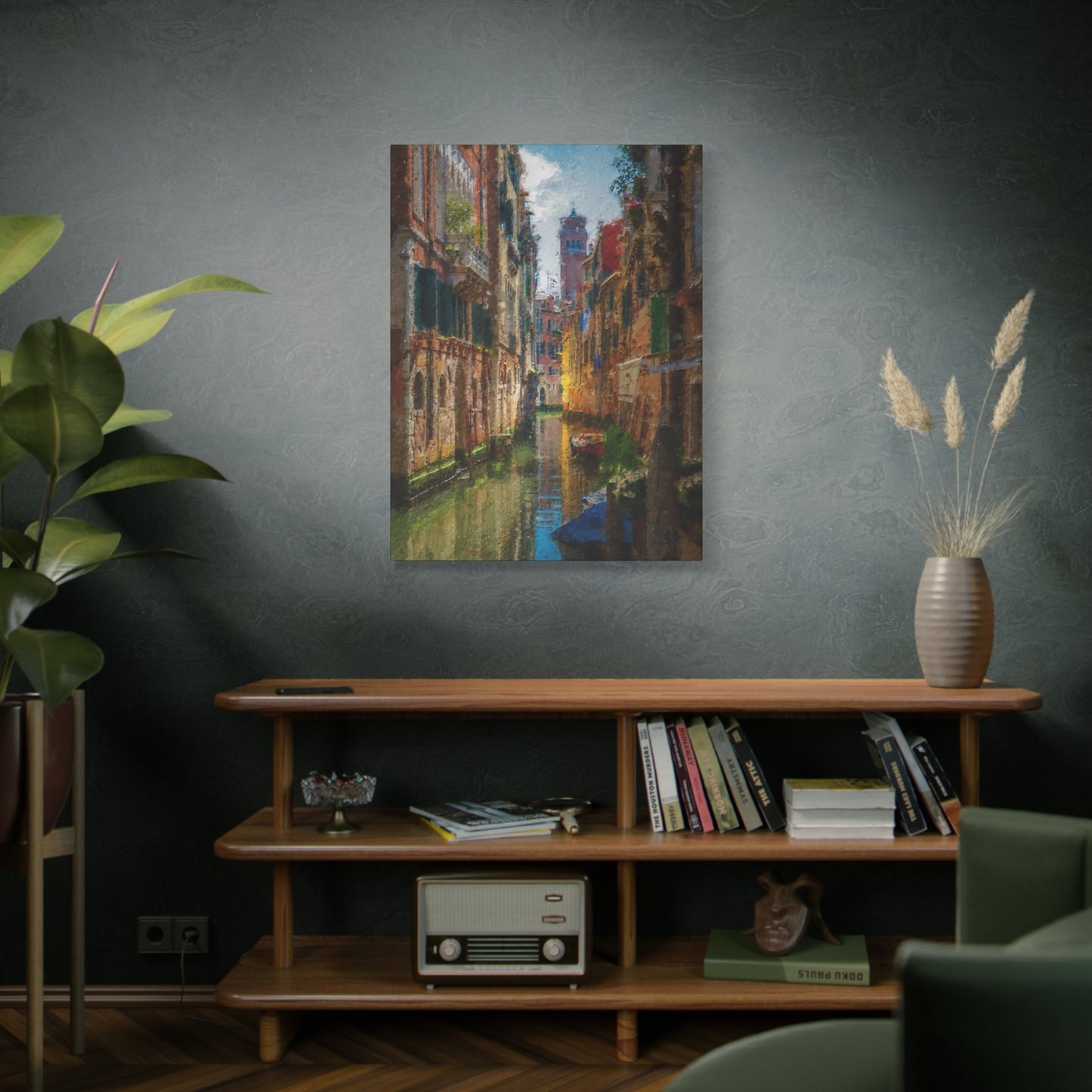 Venice Matte Canvas, Stretched, 1.25"