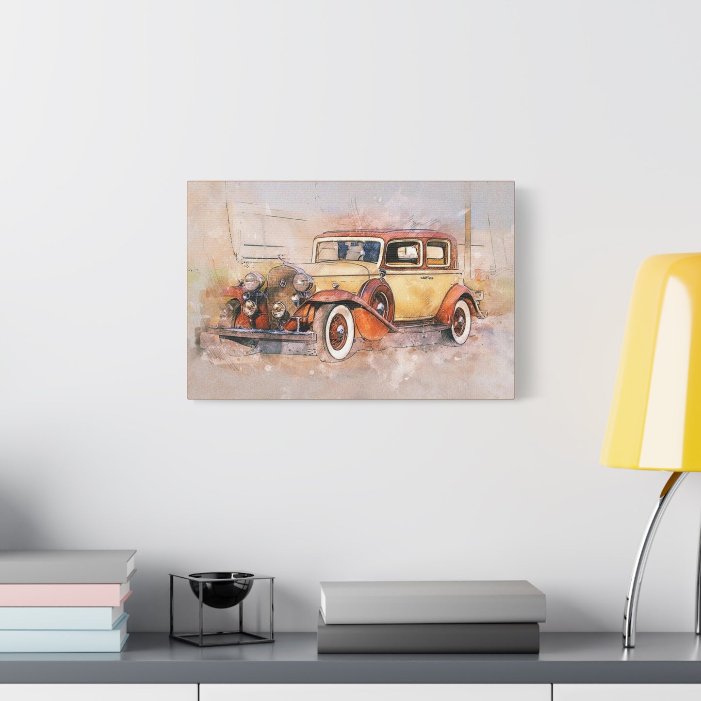 Cadillac Matte Canvas, Stretched, 1.25"