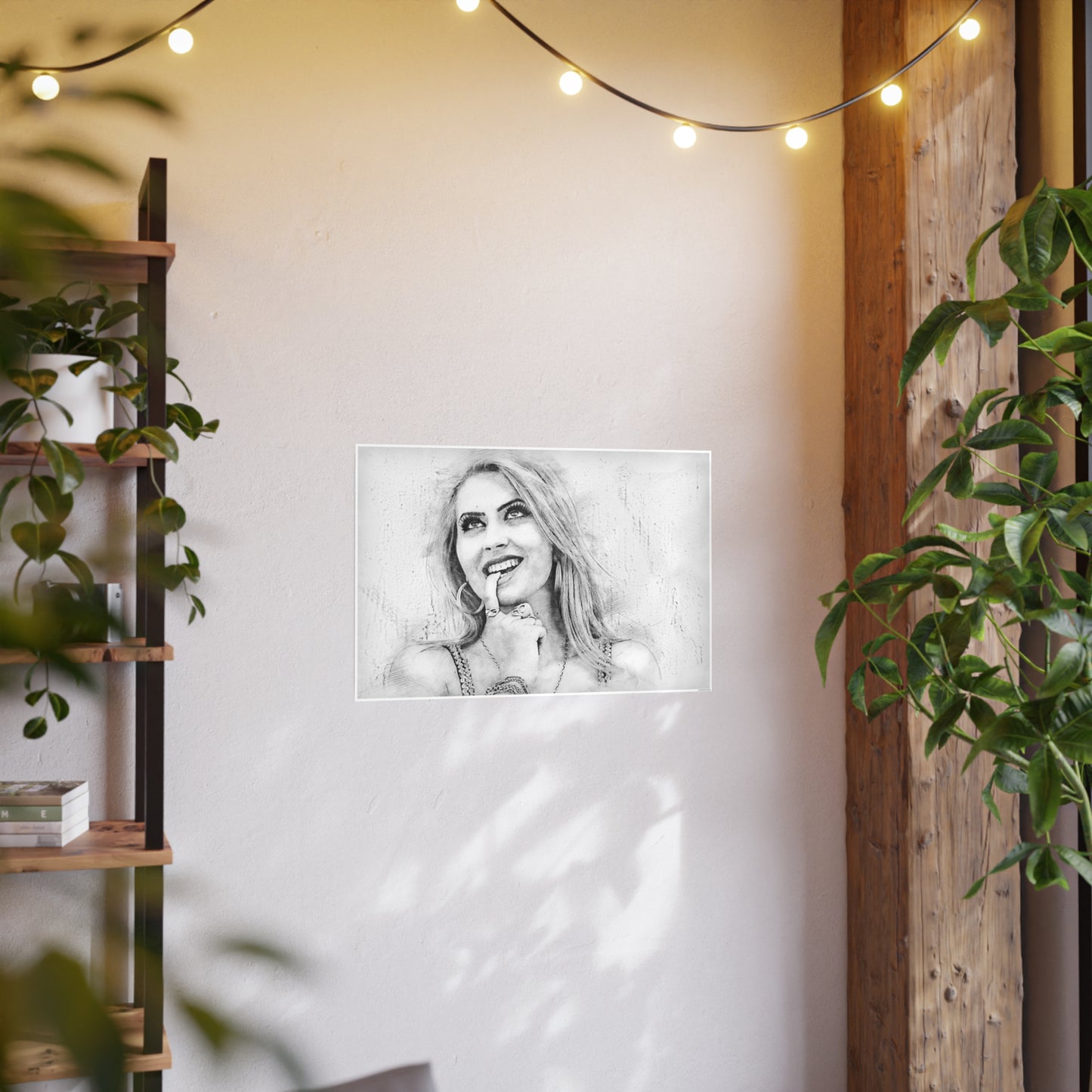 Woman Photo Art Paper Posters