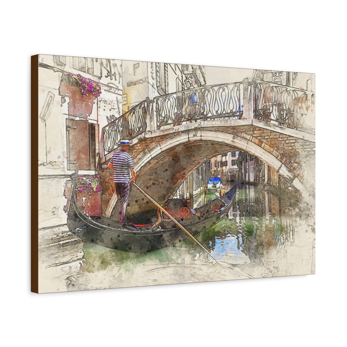 Gondola Matte Canvas, Stretched, 1.25"