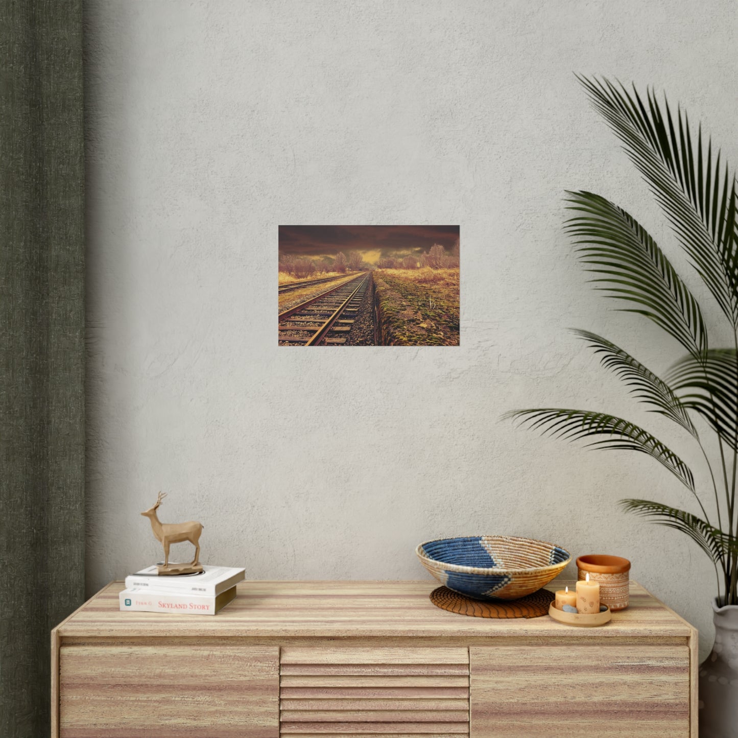 Tracks Rolled Posters