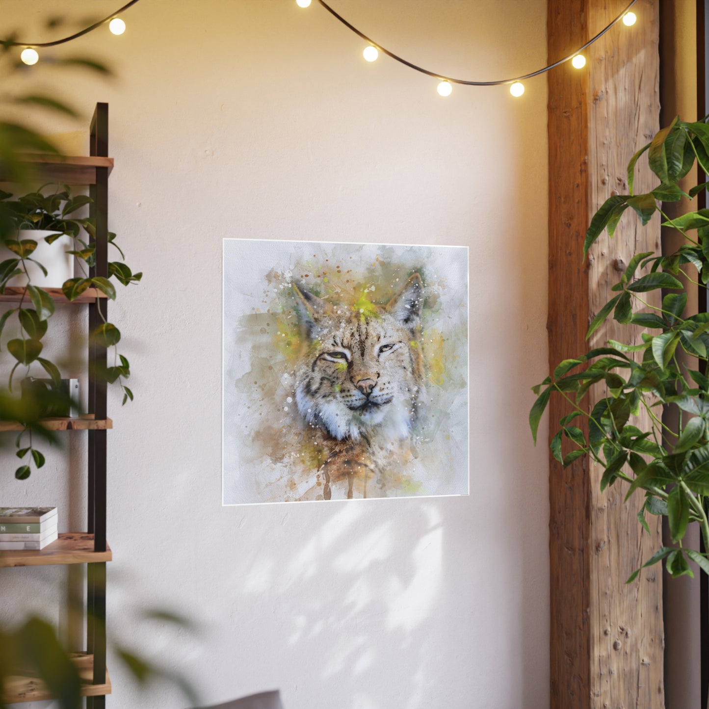 Bobcat Photo Art Paper Posters