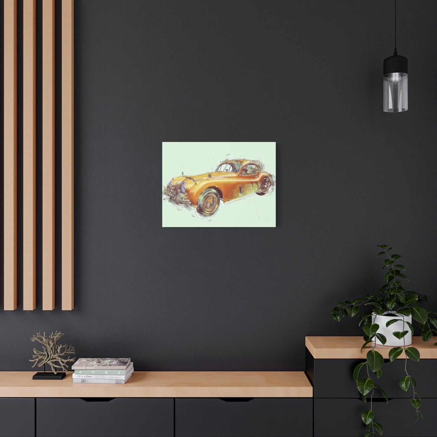 Jaguar Matte Canvas, Stretched, 1.25"