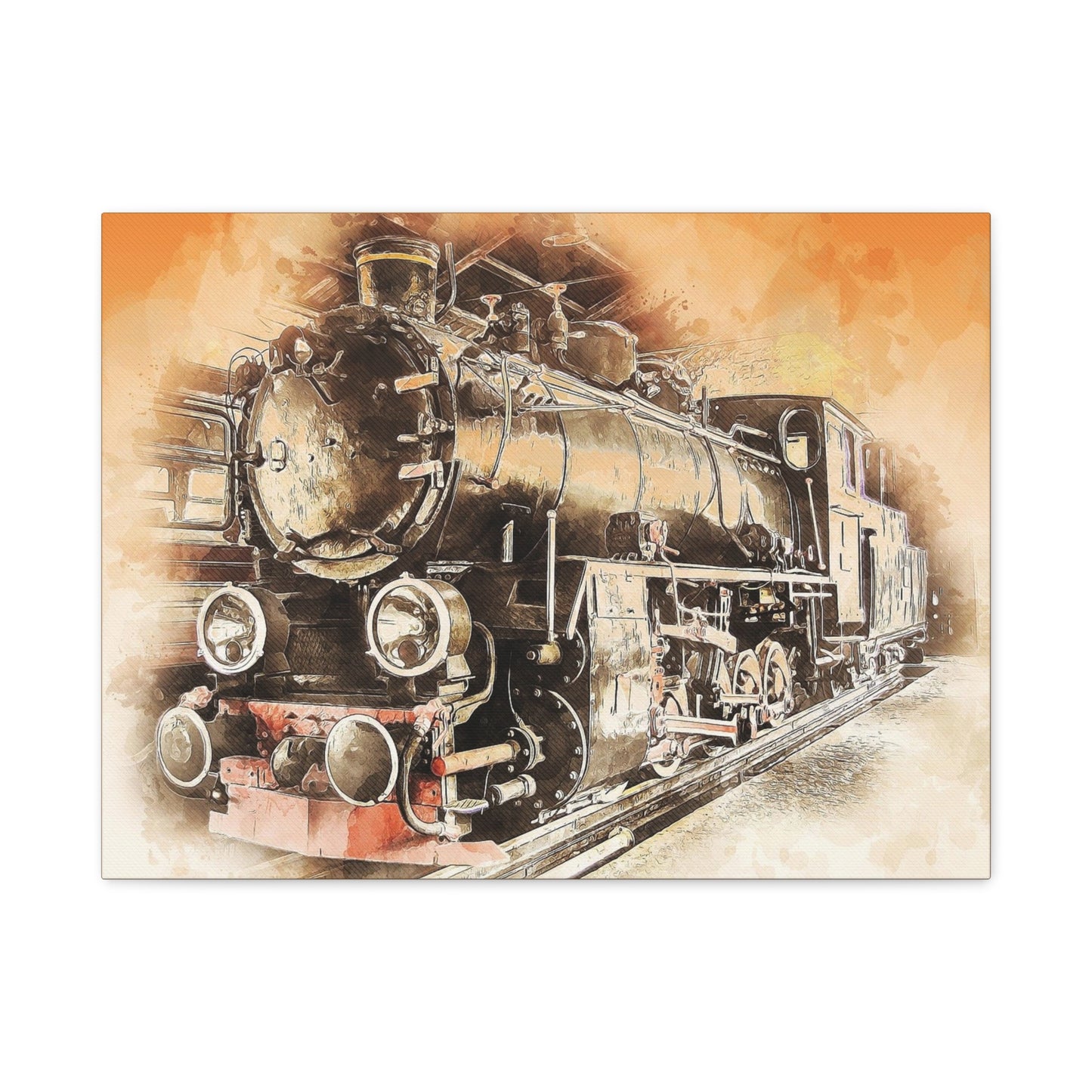 Locomotive Matte Canvas, Stretched, 1.25"