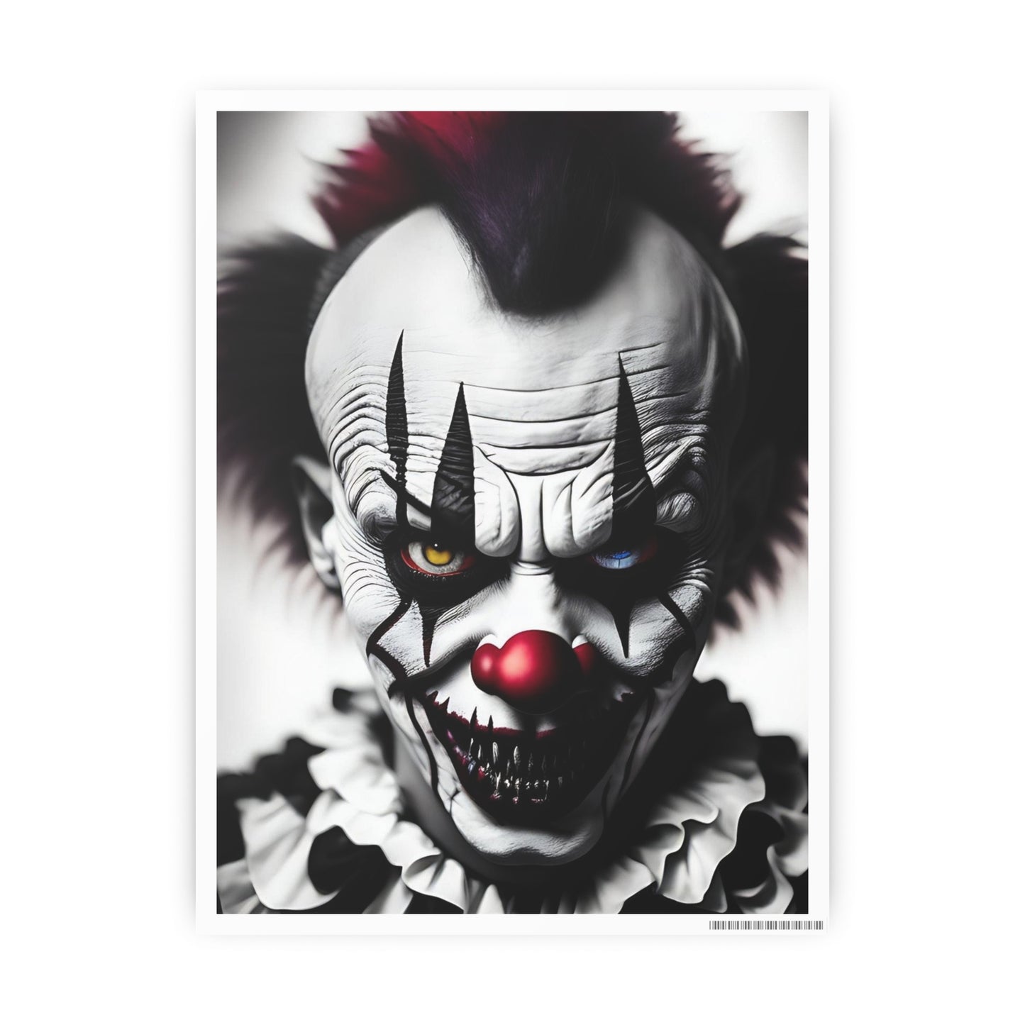 Clown AI Gen Photo Art Paper Posters