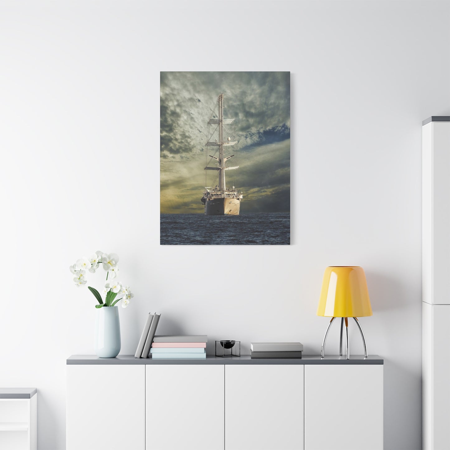 Ship Matte Canvas, Stretched, 1.25"