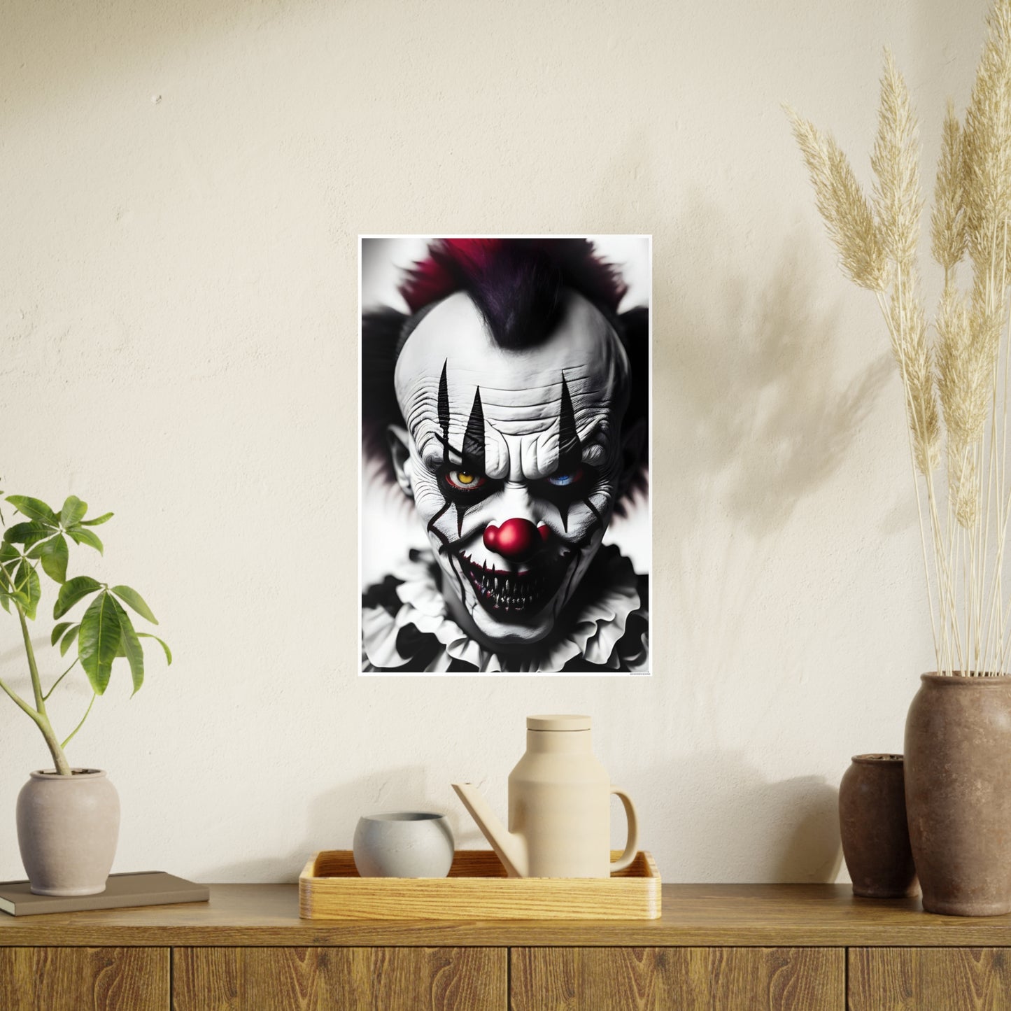 Clown AI Gen Photo Art Paper Posters
