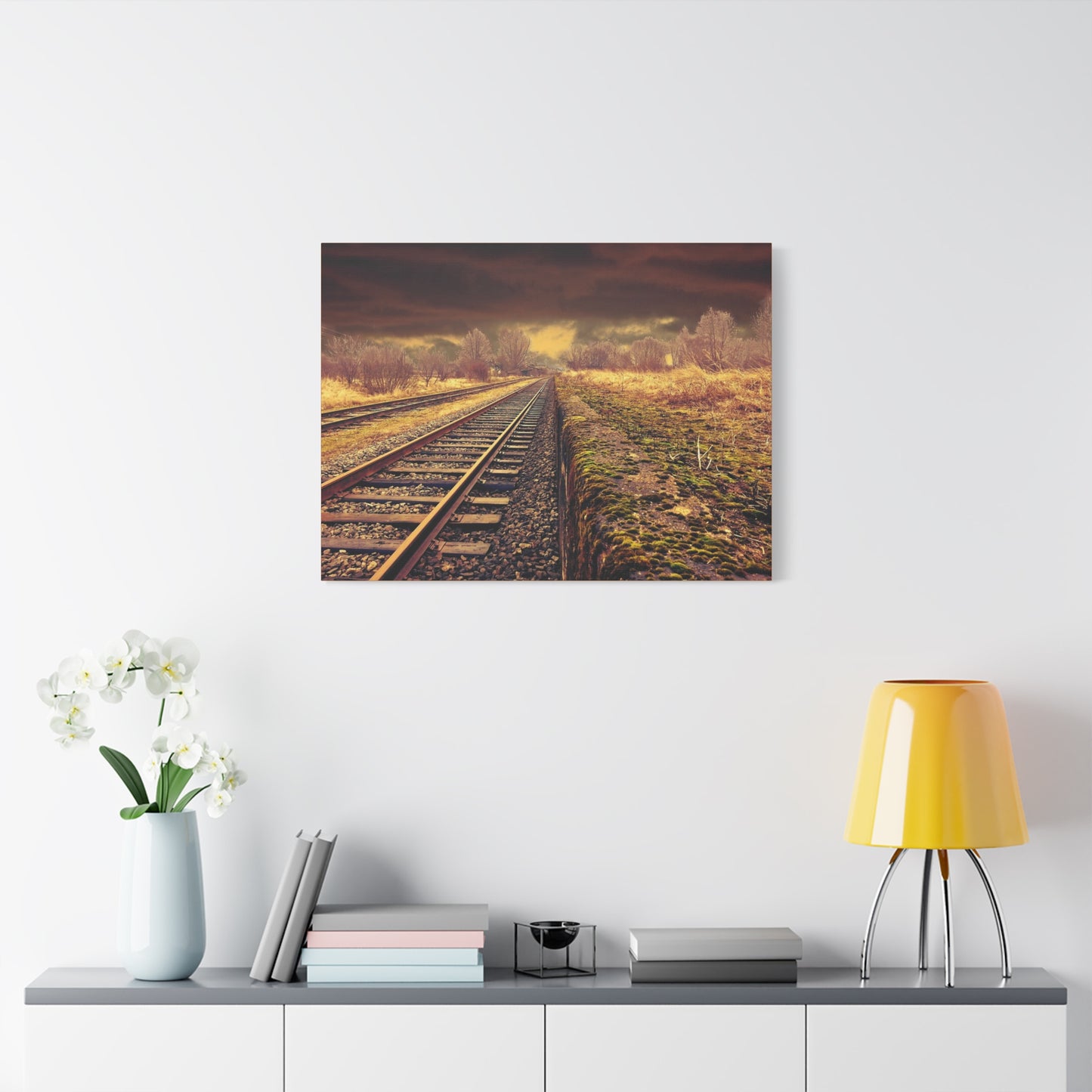 Tracks Matte Canvas, Stretched, 1.25"
