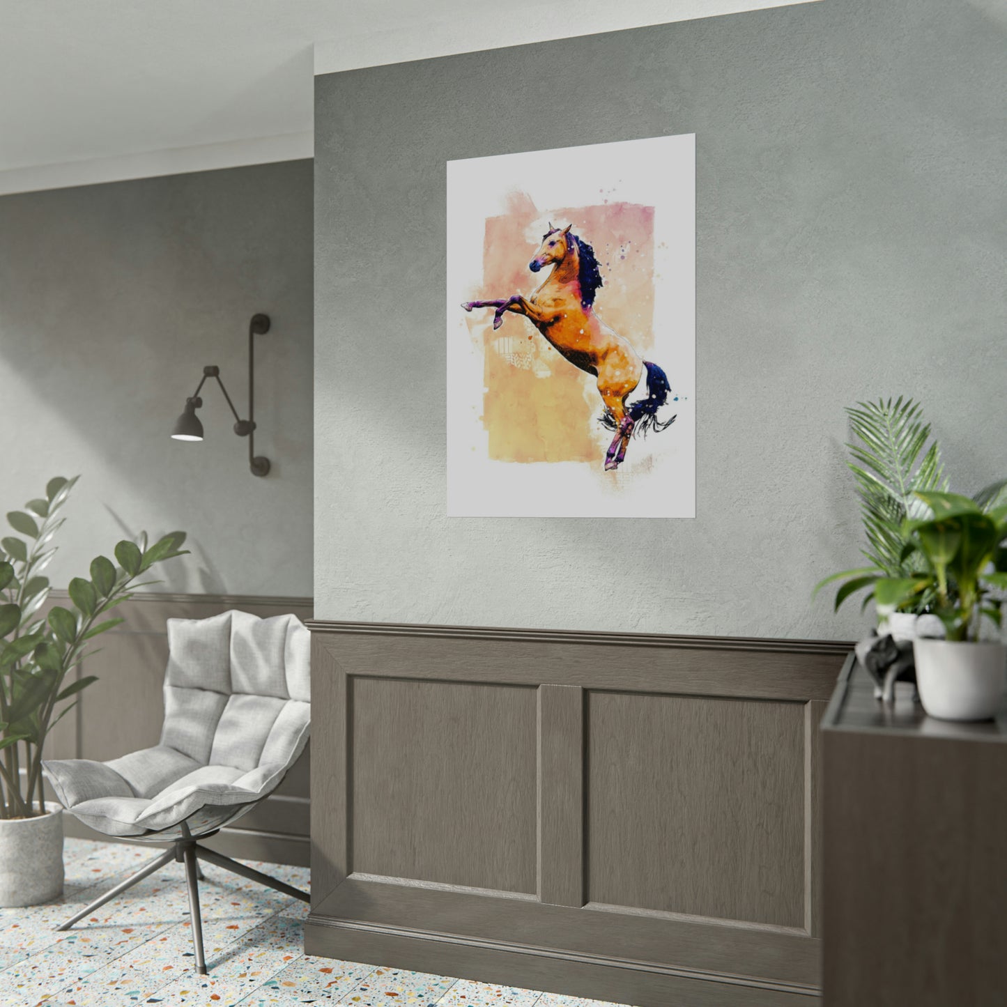 Horse Rolled Posters
