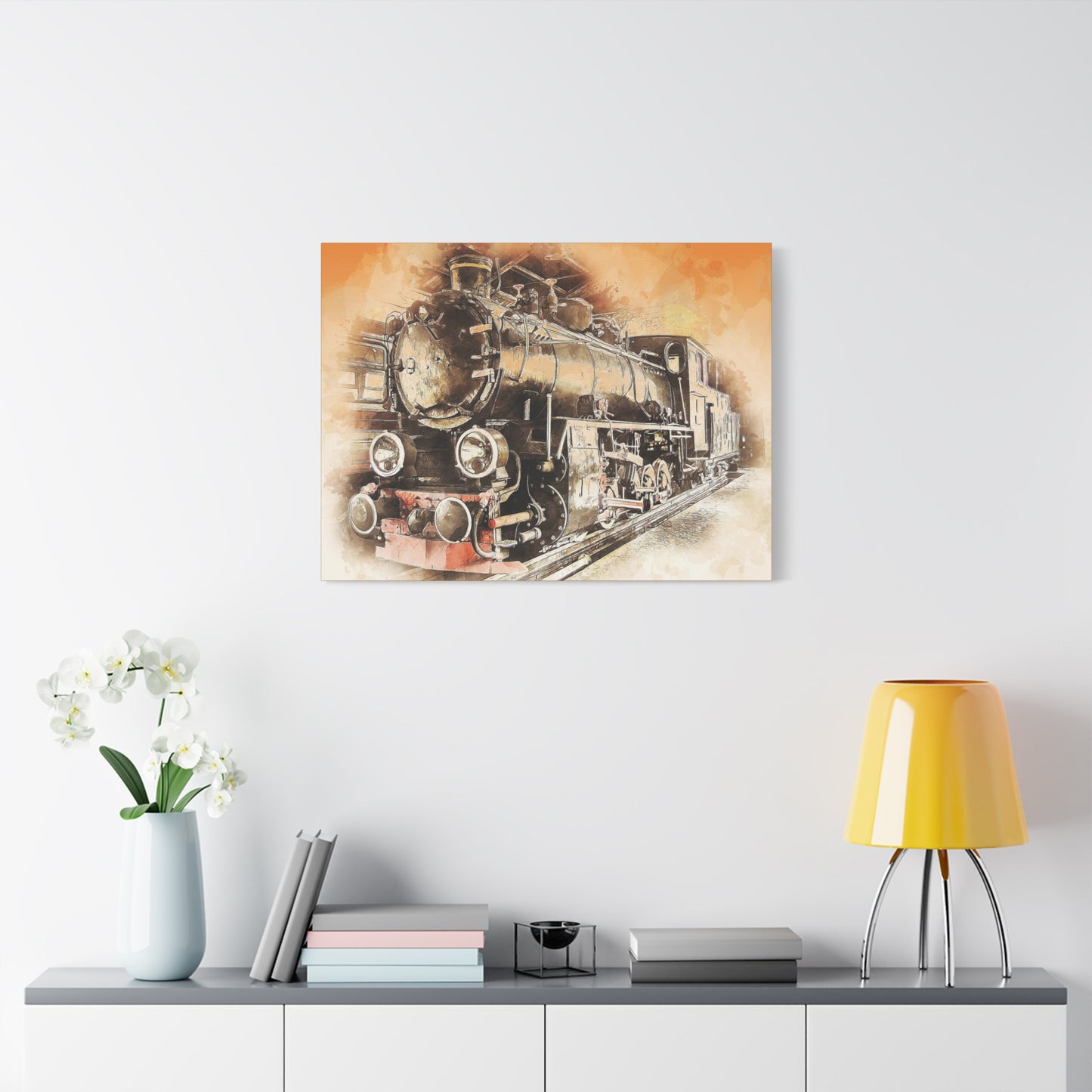 Locomotive Matte Canvas, Stretched, 1.25"