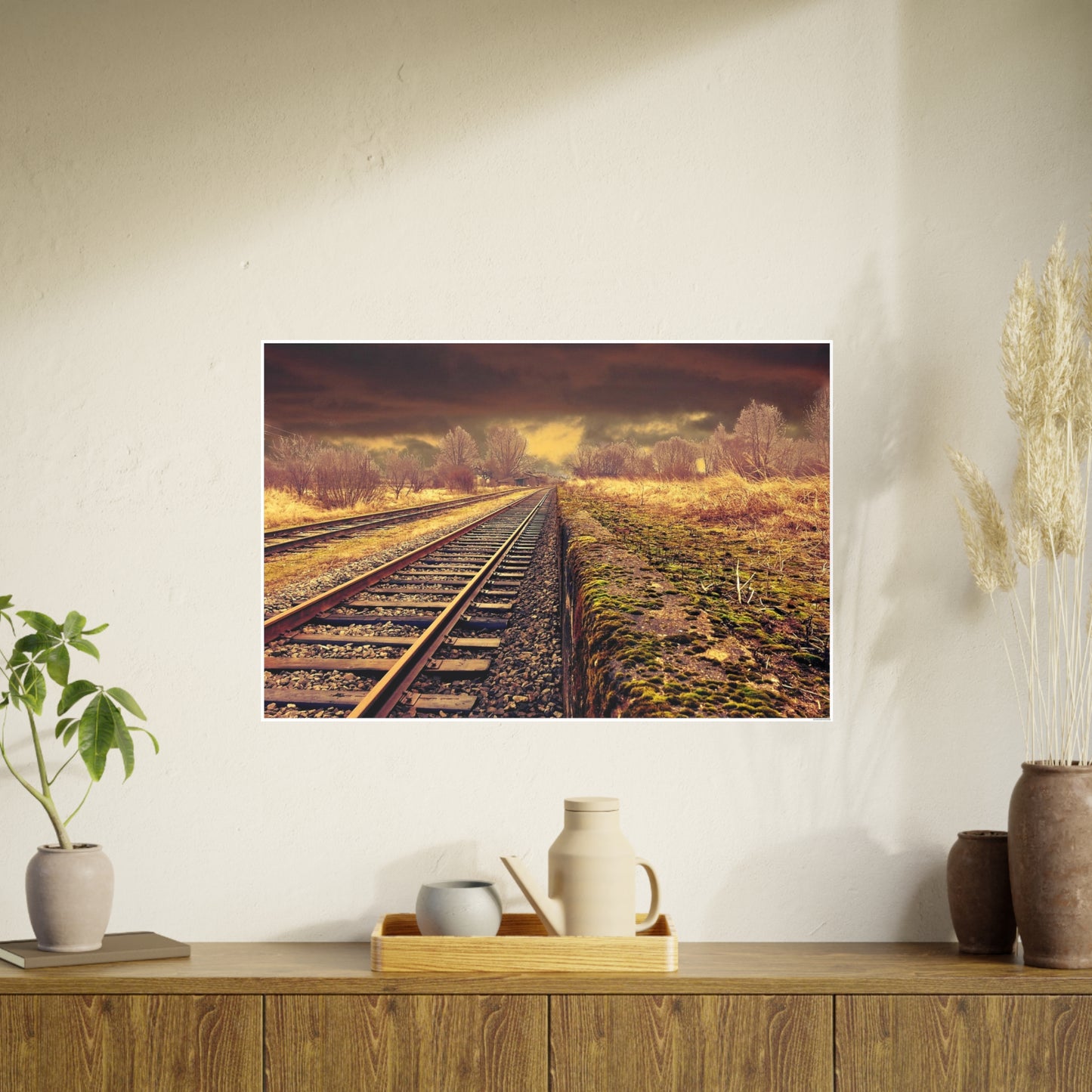 Tracks Photo Art Paper Posters