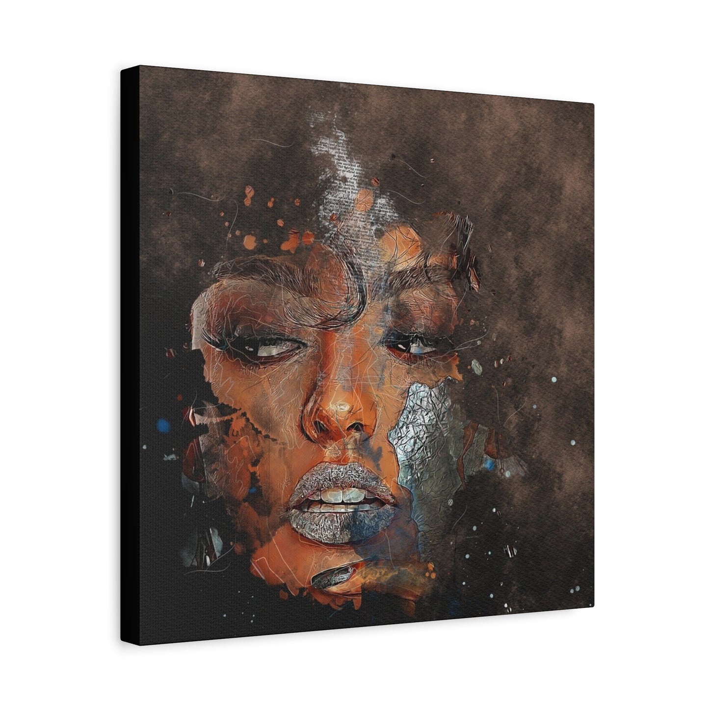 Woman Matte Canvas, Stretched, 1.25"