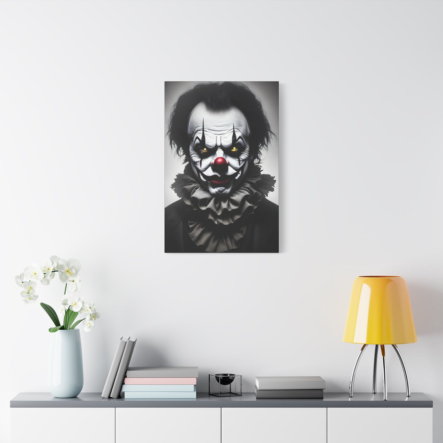Clown AI Gen Matte Canvas, Stretched, 1.25"