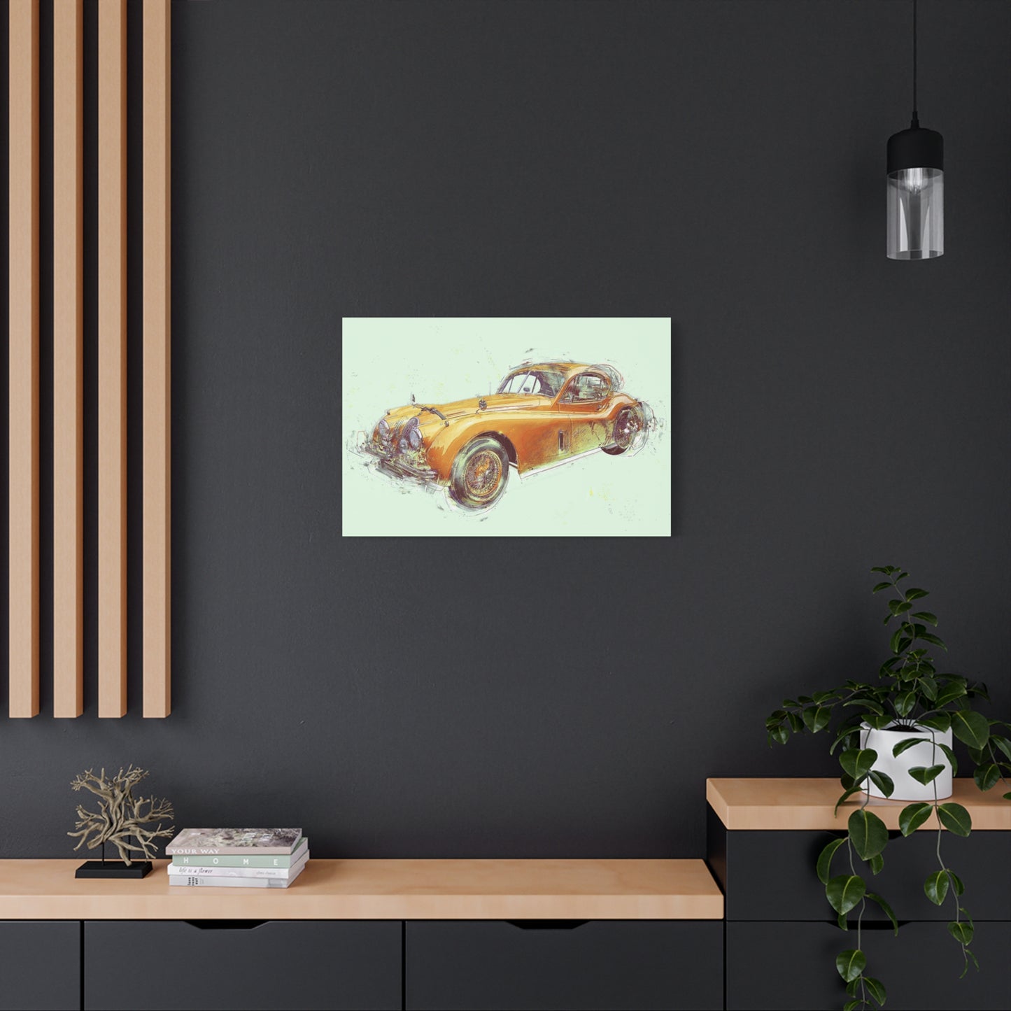 Jaguar Matte Canvas, Stretched, 1.25"